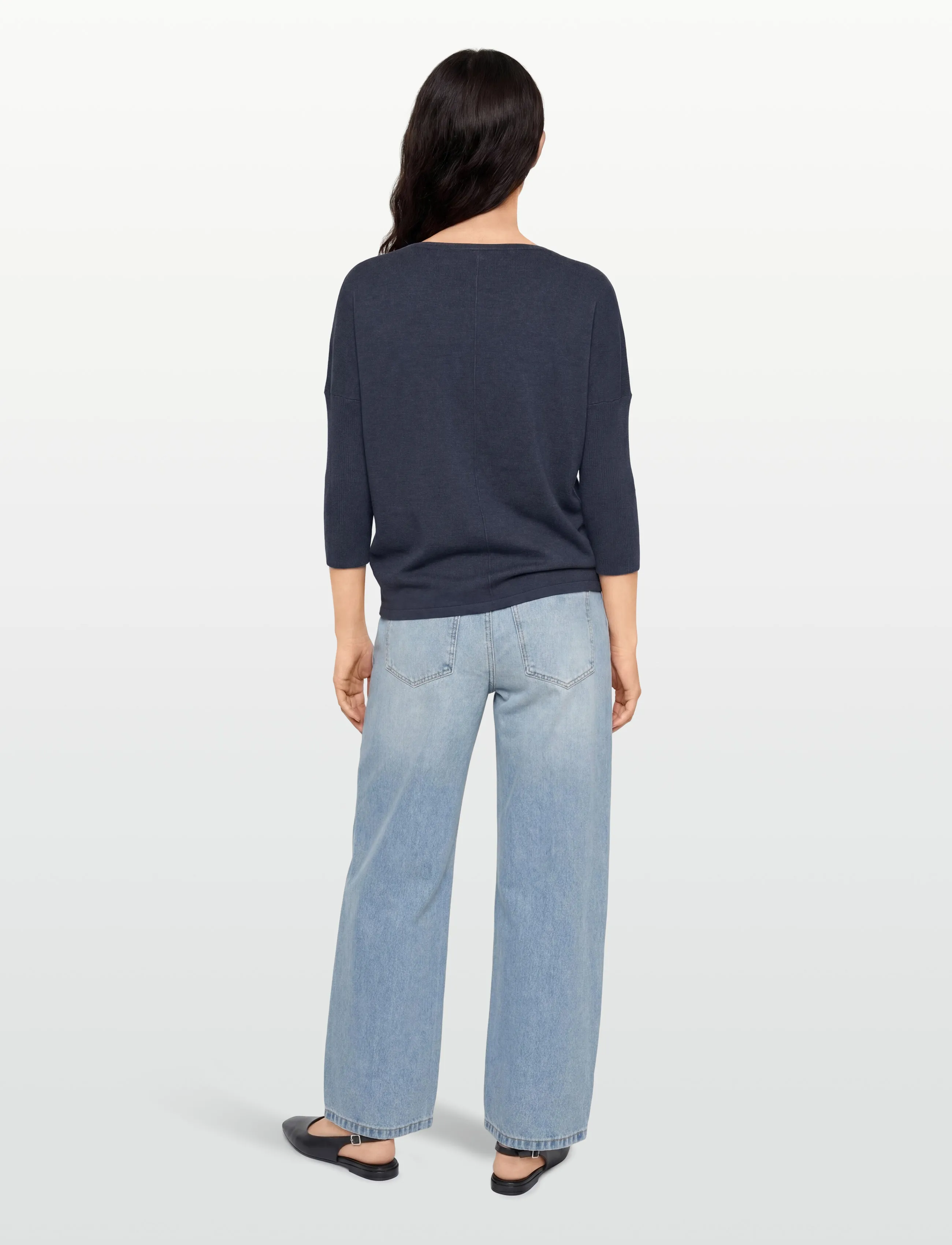 FREE/QUENT - FQJONE-PU - pullover - vintage indigo melange - 4