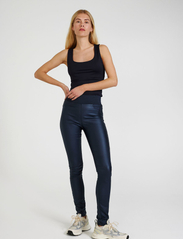 FREE/QUENT - FQSHANTAL-PA-COOPER - leather trousers - black - 2