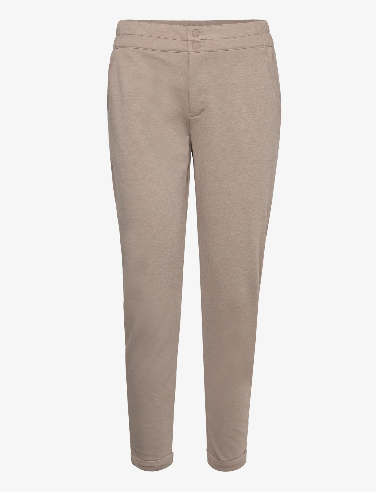 FREE/QUENT - FQNANNI-ANKLE-PA - joggers - desert taupe melange - 0