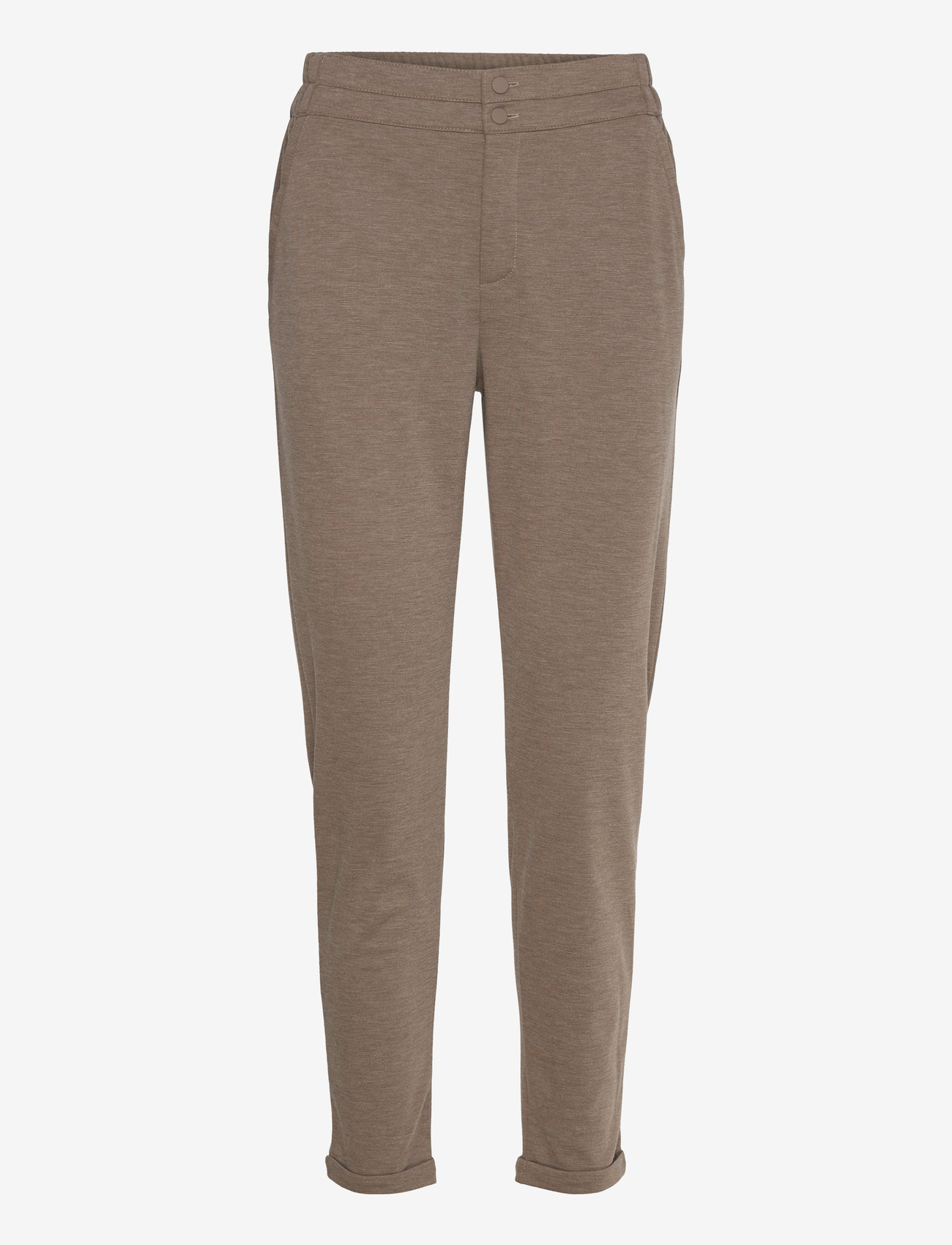 FREE/QUENT - FQNANNI-ANKLE-PA - kostymbyxor - morel melange - 0