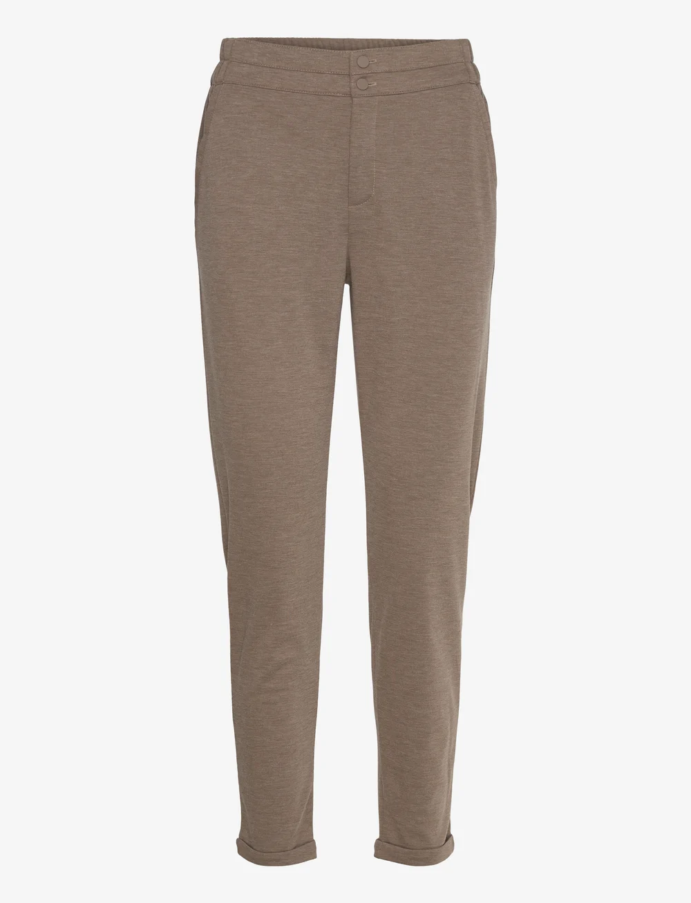 FREE/QUENT - FQNANNI-ANKLE-PA - kostymbyxor - morel melange - 0