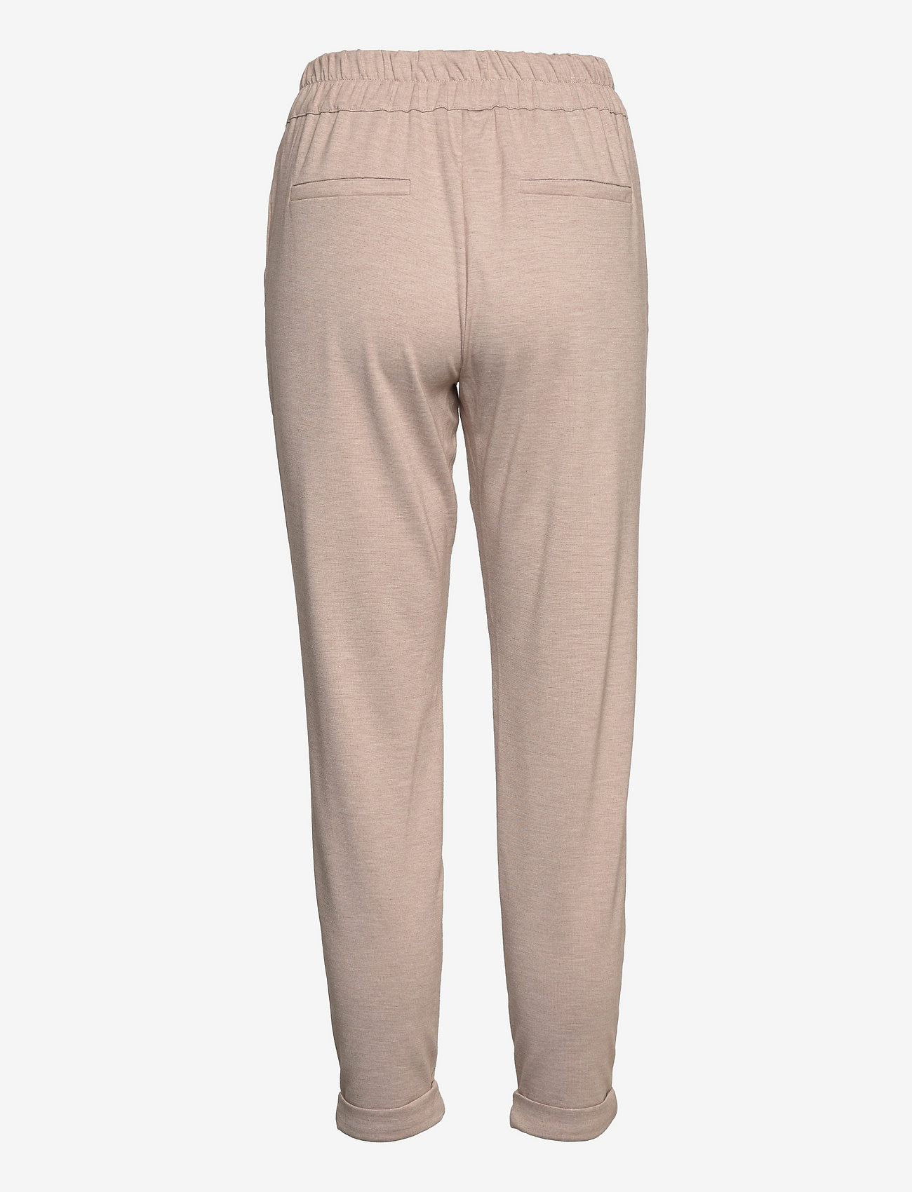 FREE/QUENT - FQNANNI-ANKLE-PA - straight leg hosen - silver mink melange - 1