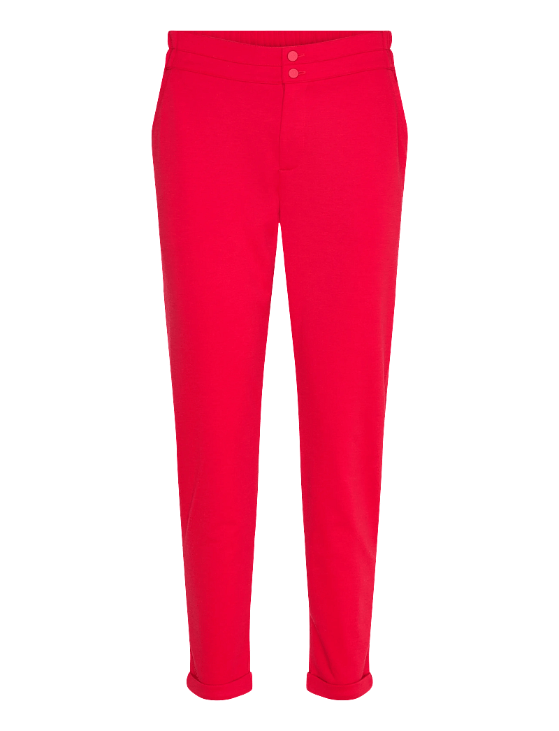FREE/QUENT - FQNANNI-ANKLE-PA - bukser med lige ben - true red - 1