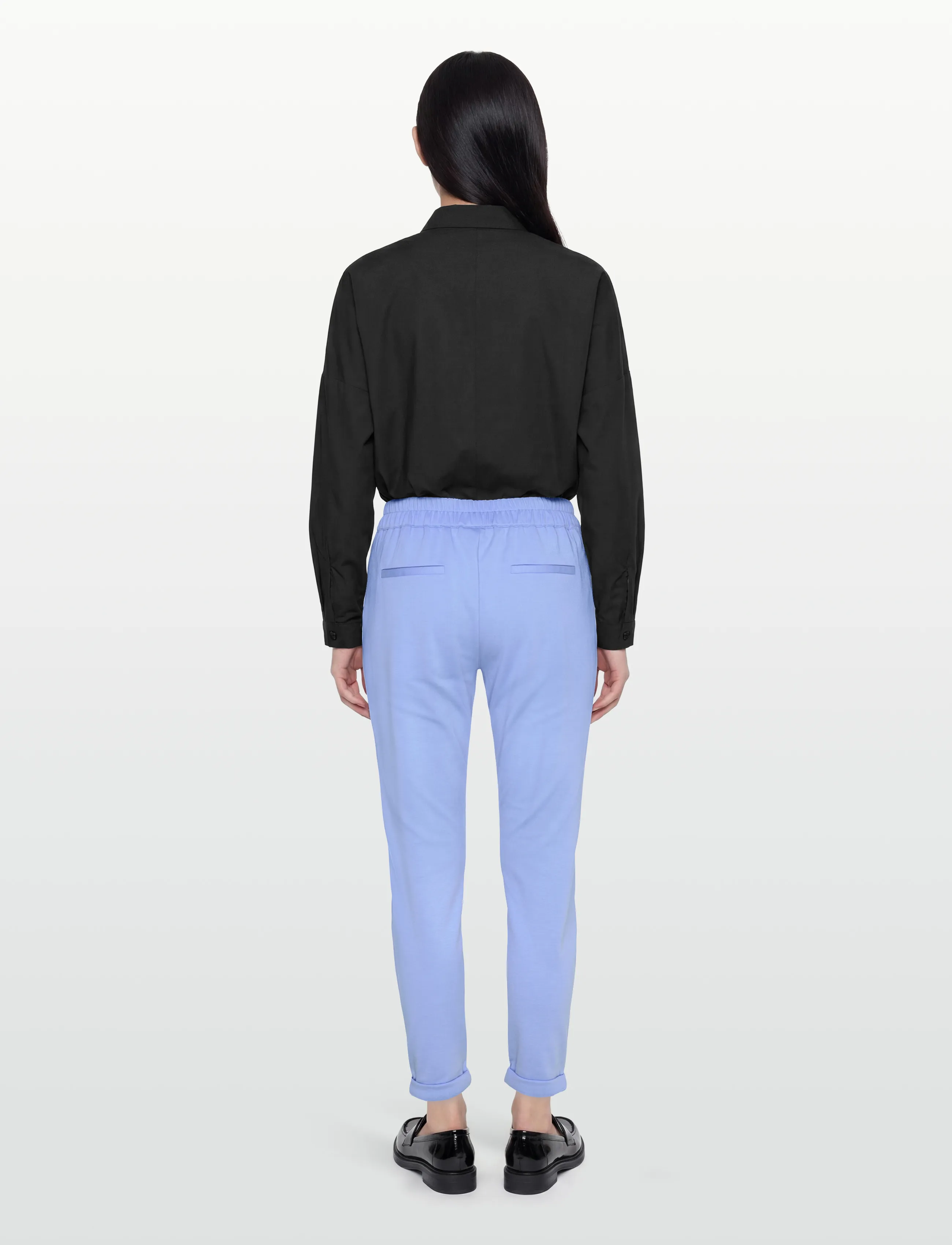 FREE/QUENT - FQNANNI-ANKLE-PA - straight leg trousers - vista blue - 4