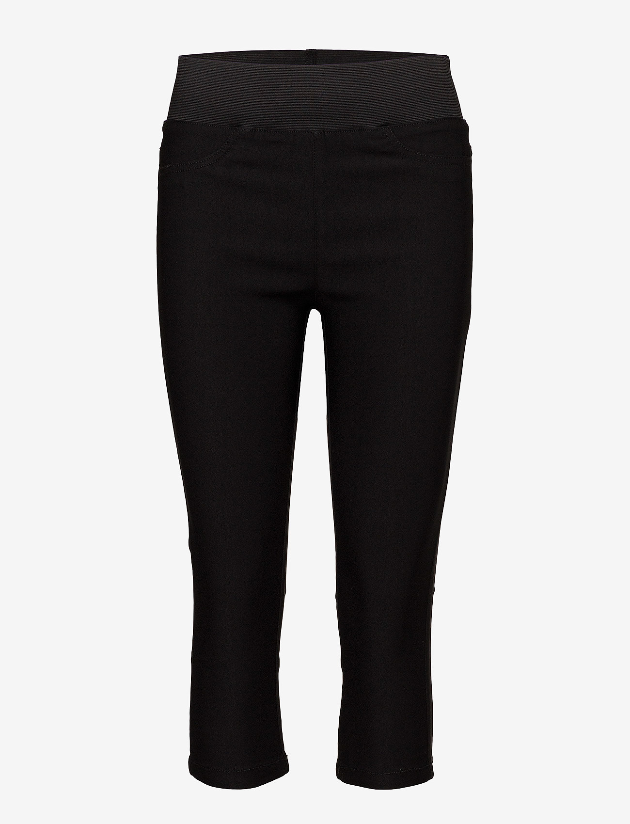 FREE/QUENT Capri Pants From Freequent In A Soft Material. The Pants Have A Simple Silhouett, S, Black, Bukser > Capri-Bukser, Dame