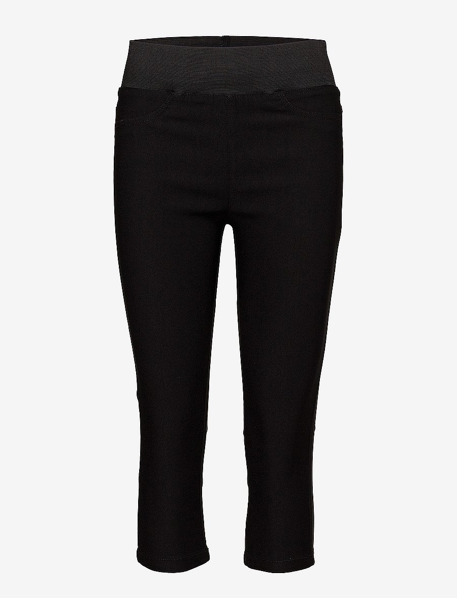 FREE/QUENT - FQSHANTAL-CA-POWER - capri bukser - black - 0