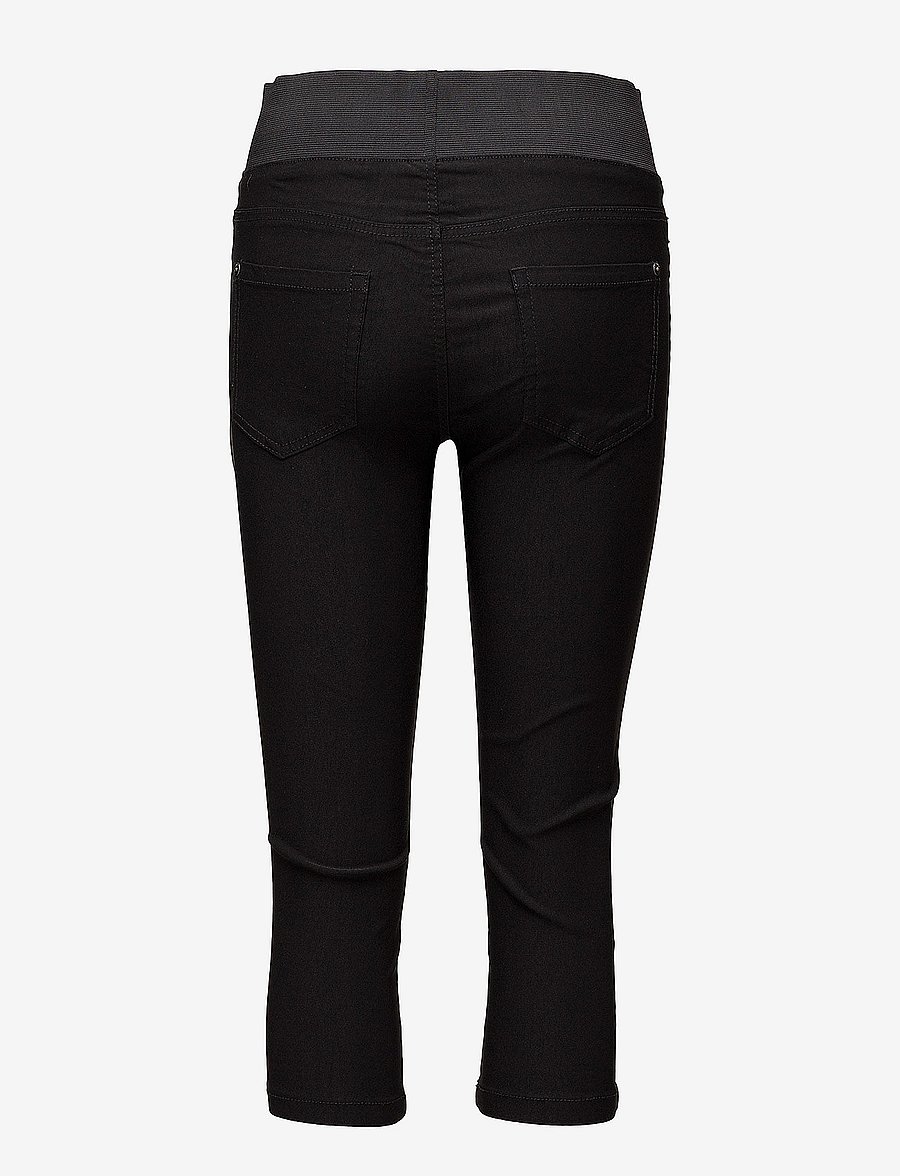 FREE/QUENT - FQSHANTAL-CA-POWER - capri bukser - black - 1