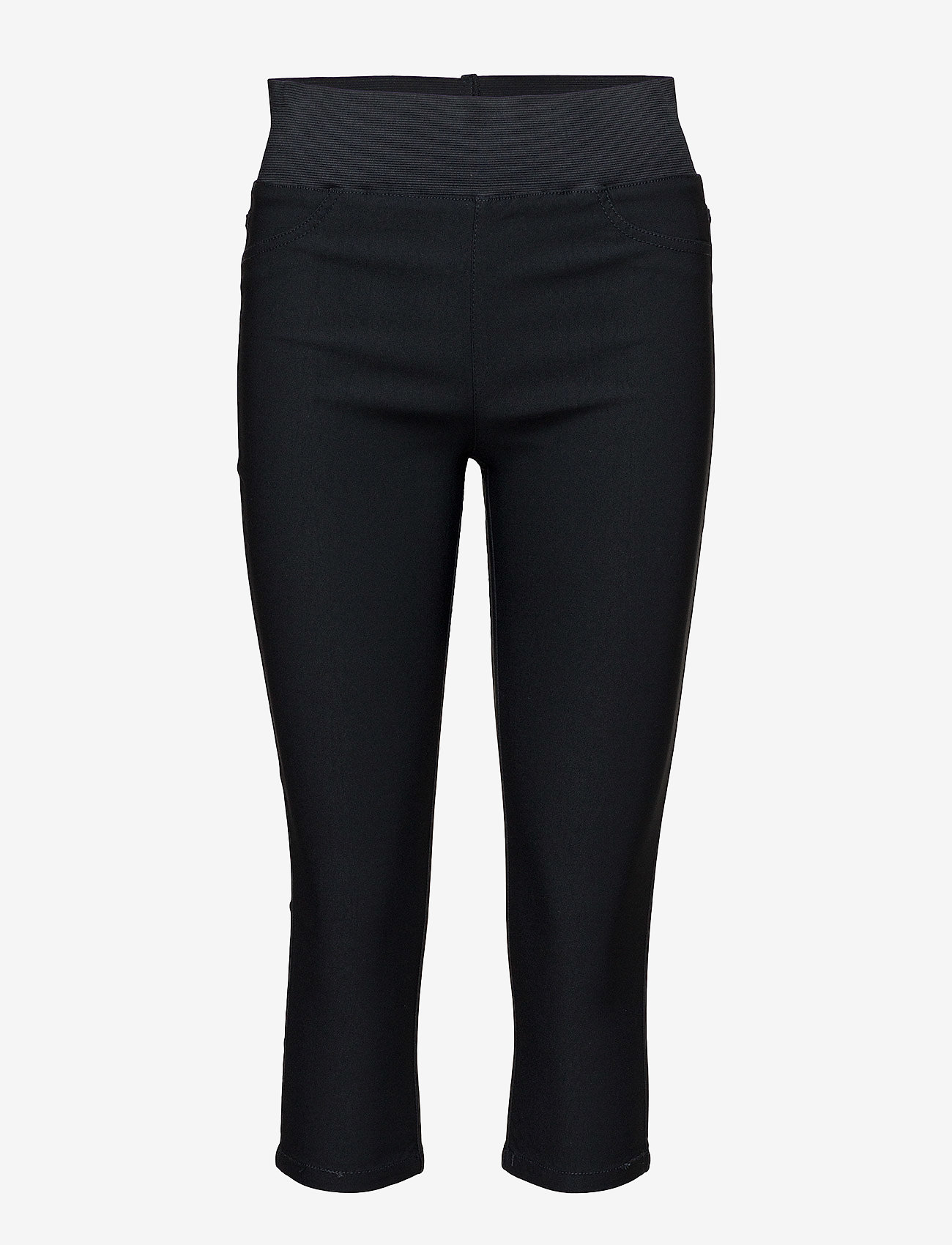 FREE/QUENT Capri Pants From Freequent In A Soft Material. The Pants Have A Simple Silhouett, S, Blue, Bukser > Capri-Bukser, Dame