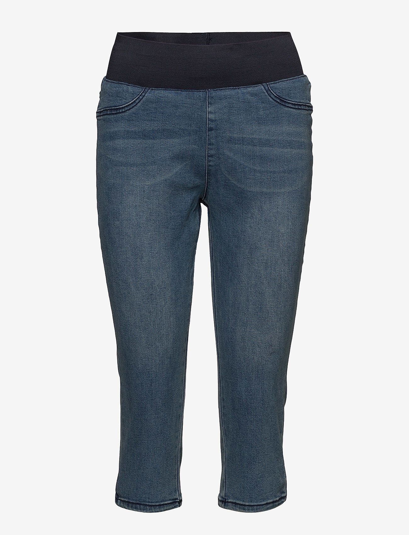 FREE/QUENT Capri pants from Freequent in a lovely denim fabric. The pants are simple in the - Kollektsioonid - MEDIUM BLUE DENIM / blue