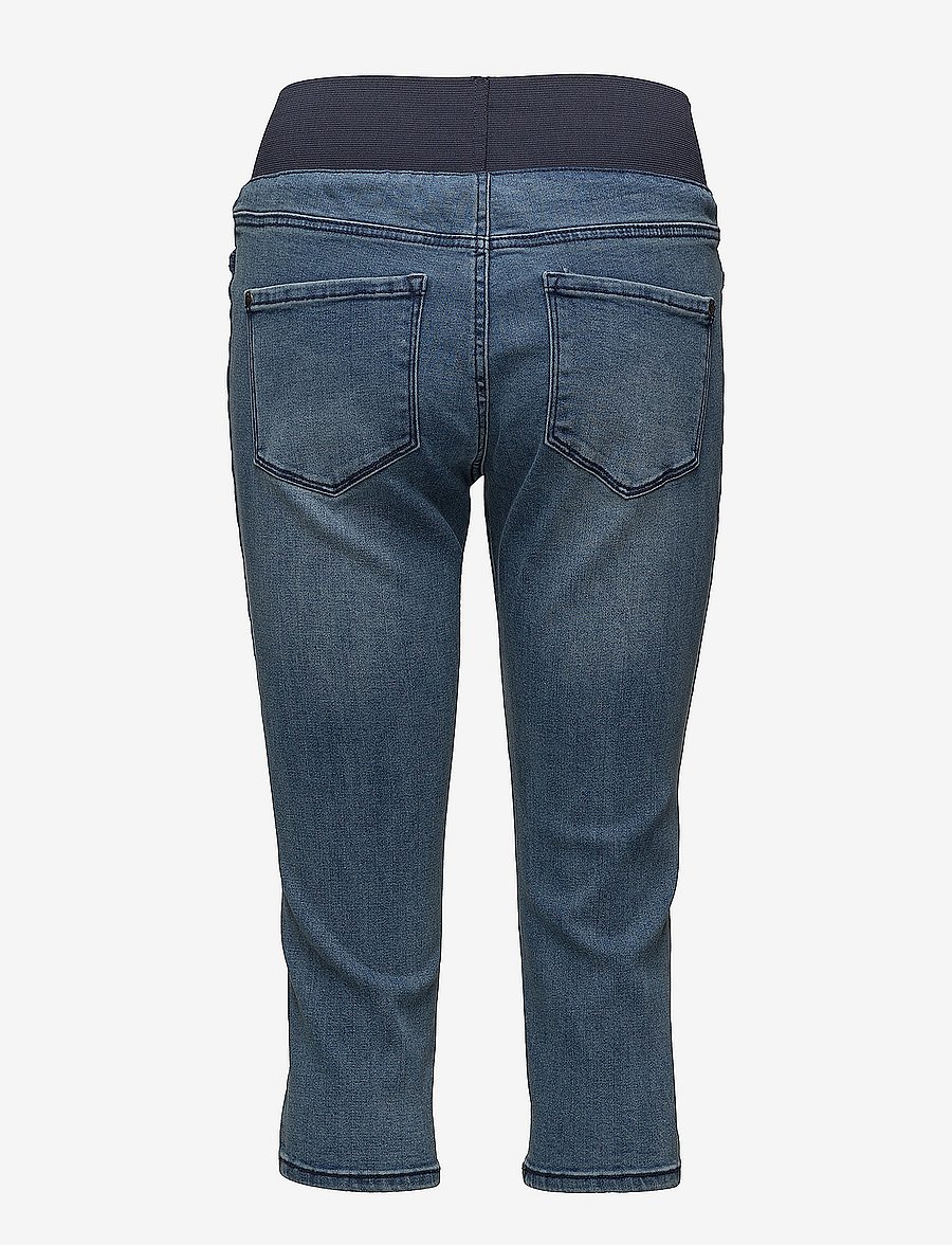 FREE/QUENT - FQSHANTAL-CA-DENIM - caprihose - medium blue denim - 1