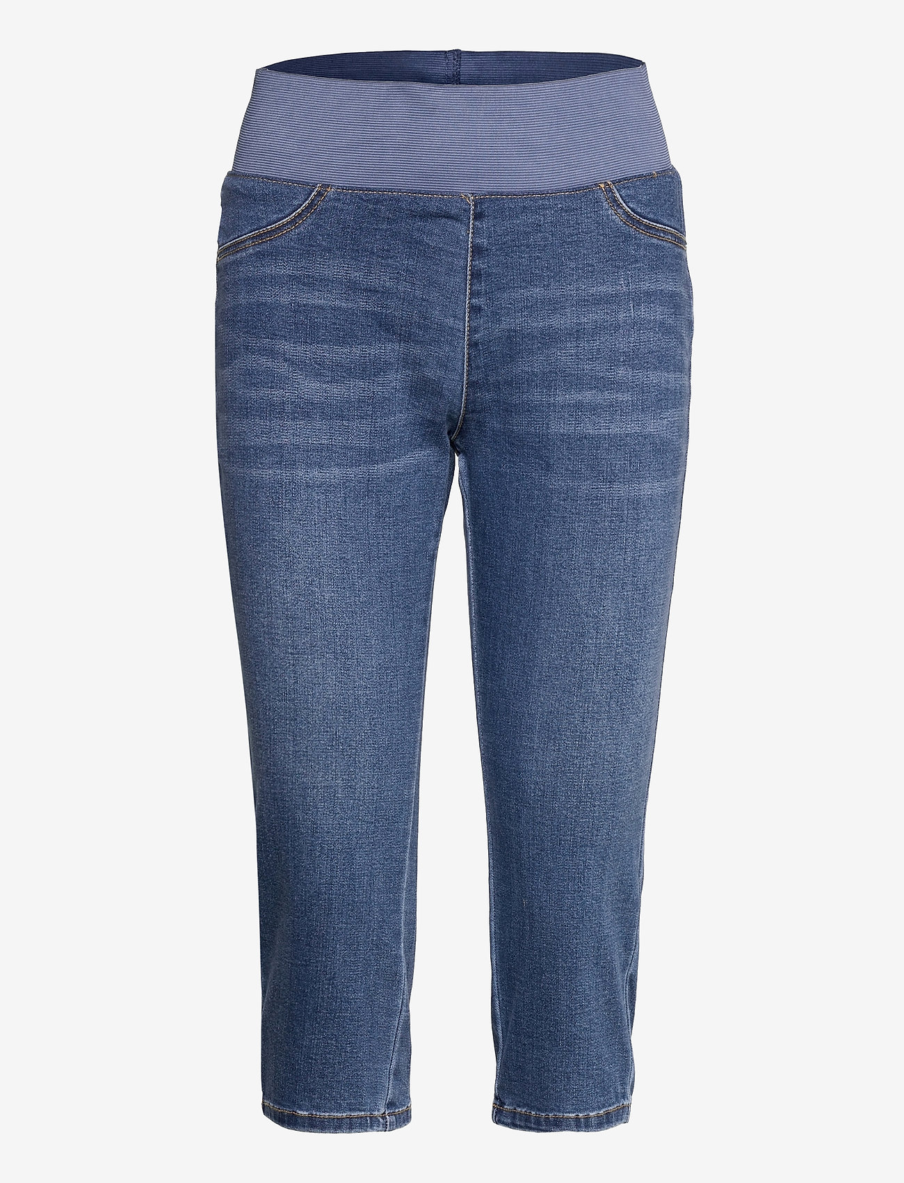 FREE/QUENT - FQSHANTAL-CA-DENIM - capri pants - vintage blue denim - 0