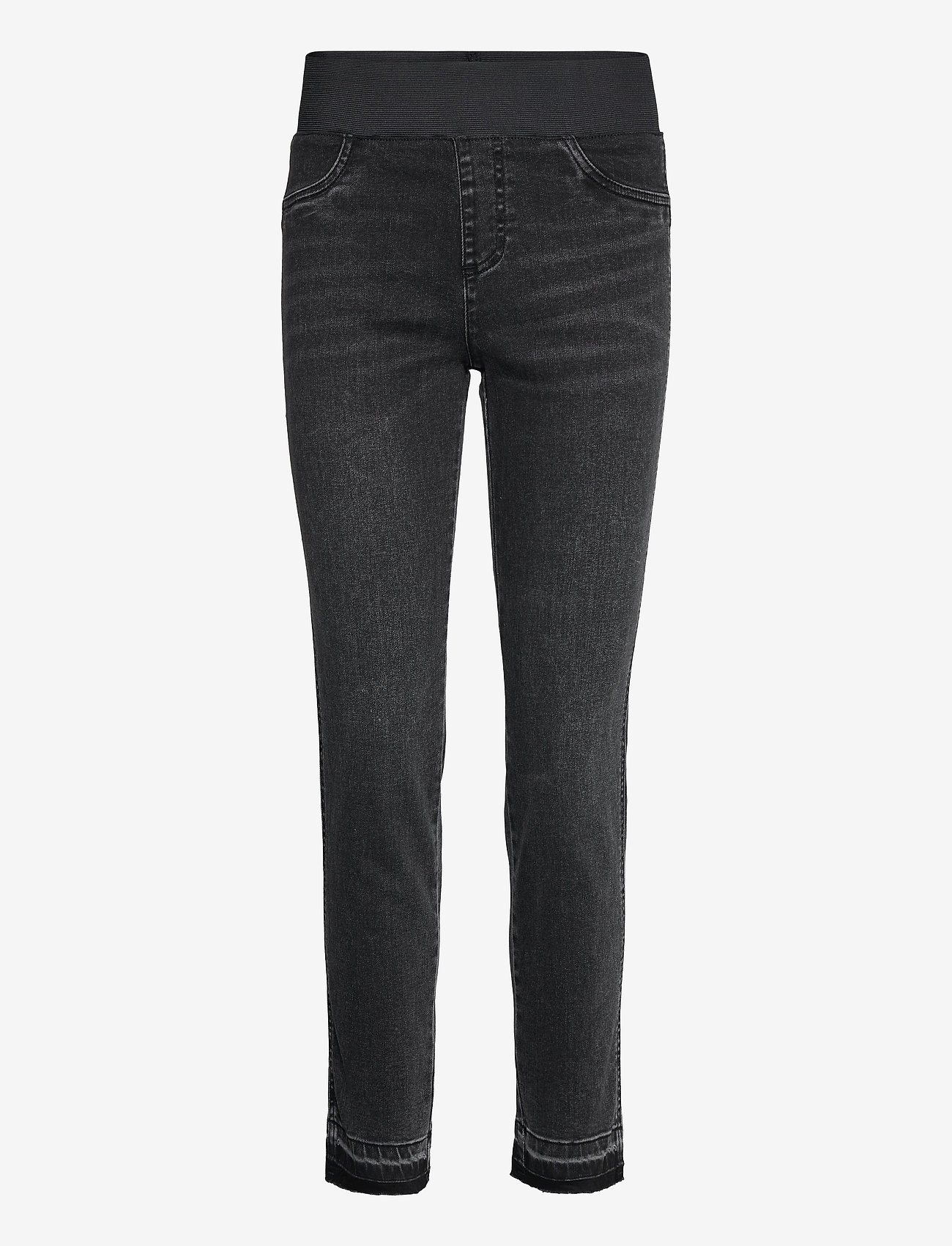 FREE/QUENT - SHANTAL-ANKLE-PA-RAW - skinny jeans - black - 0