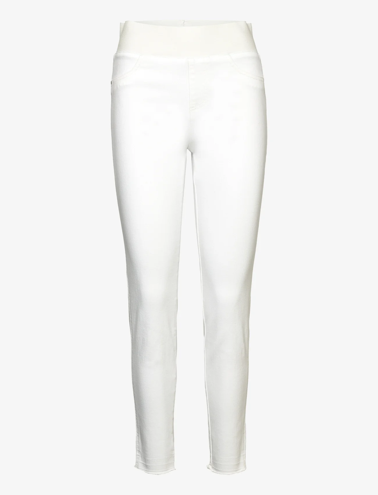 FREE/QUENT - FQSHANTAL-ANKLE-PA-R - džinsa bikses ar šaurām starām - bright white denim - 0