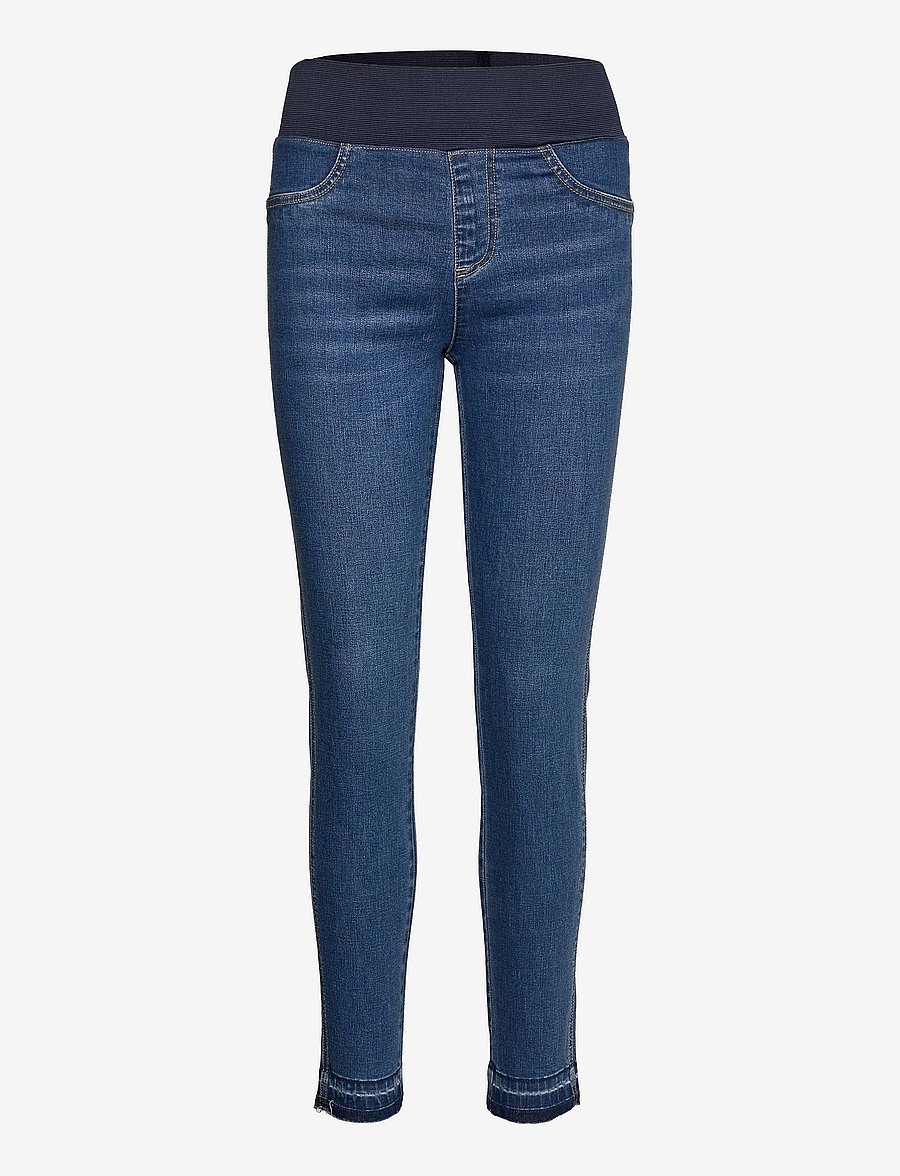 FREE/QUENT - FQSHANTAL-ANKLE-PA-R - skinny jeans - medium blue denim - 0