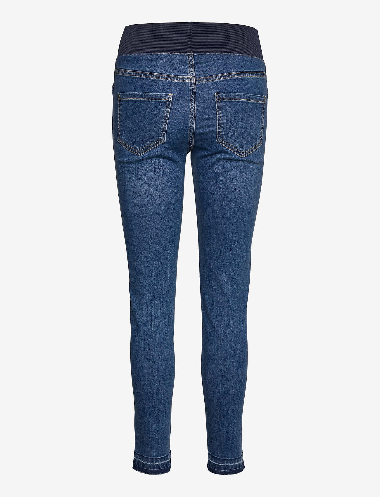 FREE/QUENT - SHANTAL-ANKLE-PA-RAW - skinny jeans - medium blue denim - 1