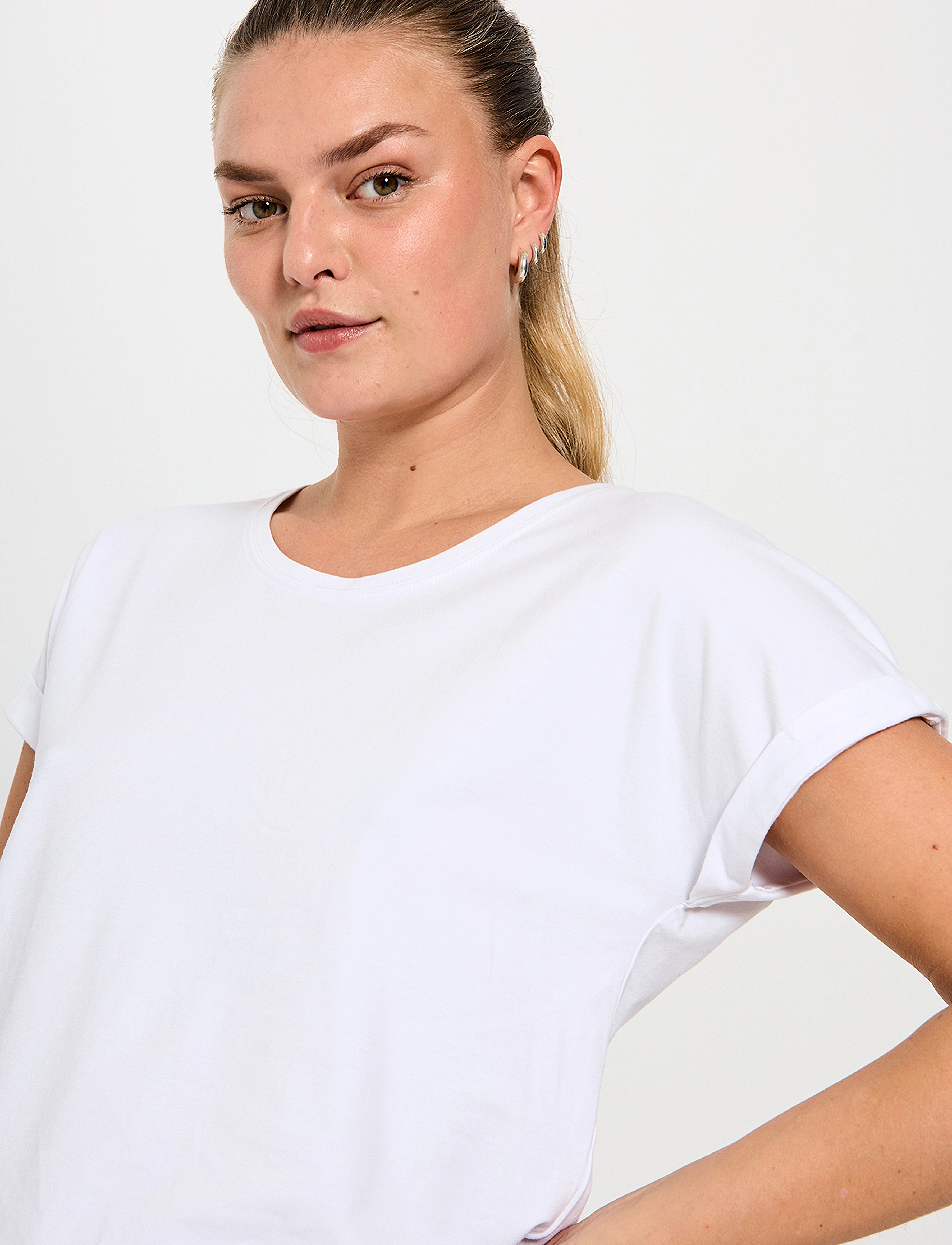 FREE/QUENT - FQJOKE-SS - laveste priser - brilliant white - 3