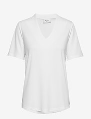 FREE/QUENT - FQYR-SS-BL - short-sleeved blouses - offwhite 11-4800 - 0