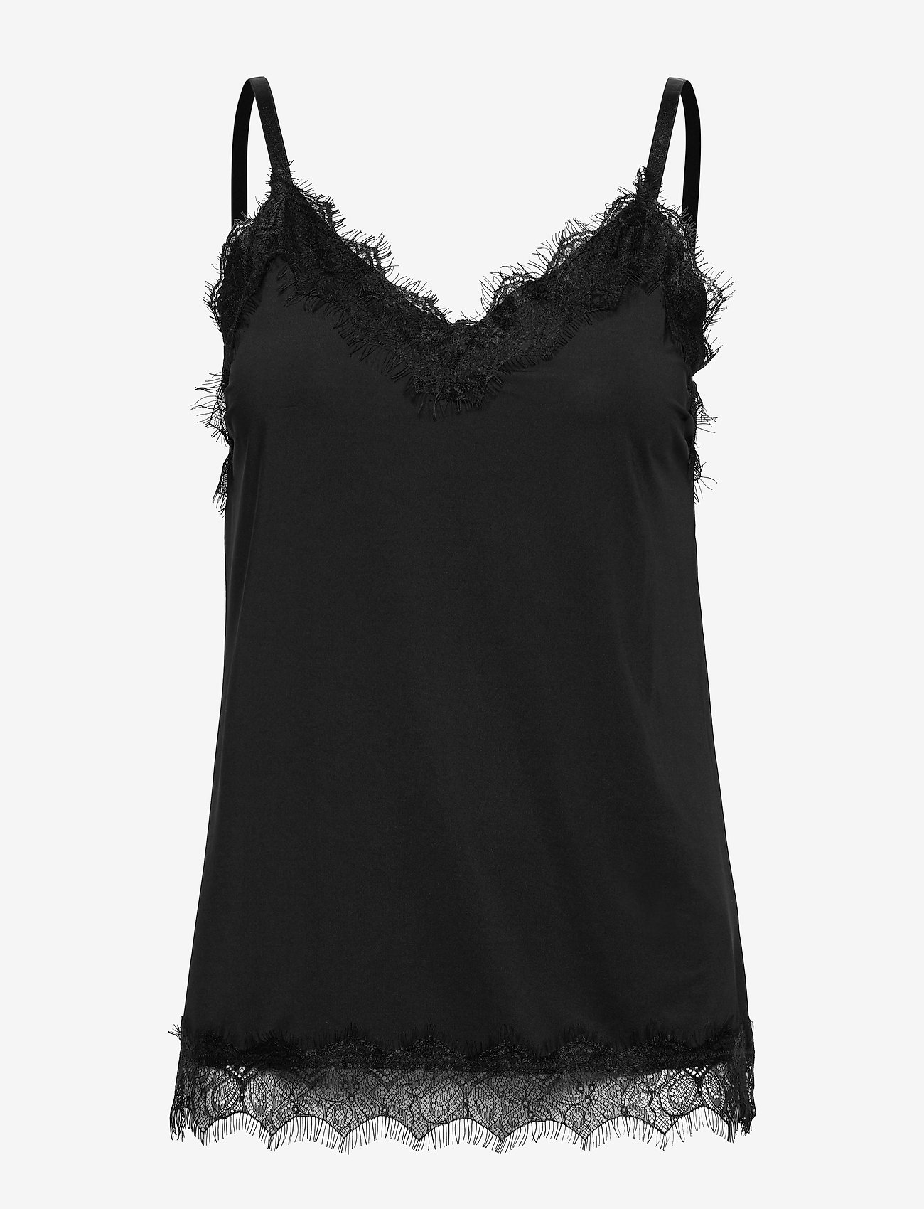 FREE/QUENT - FQBICCO-ST - tanktops - black - 1