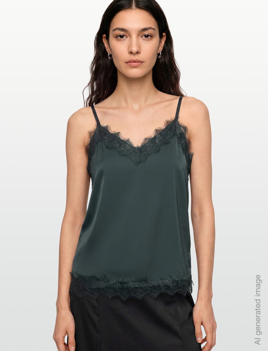 FREE/QUENT - FQBICCO-ST - Ärmellose tops - deep forest - 3