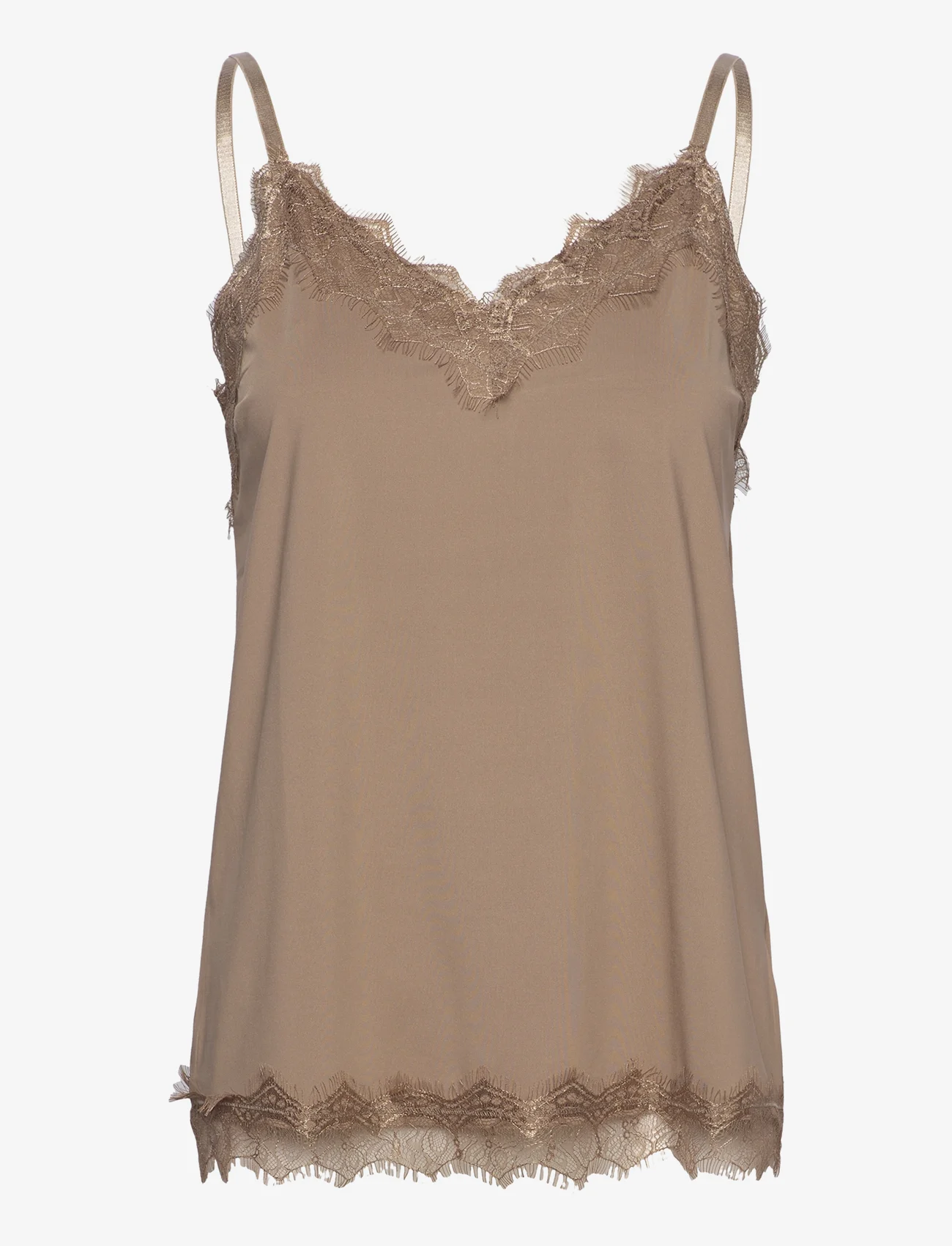 FREE/QUENT - FQBICCO-ST - party tops - desert taupe - 0