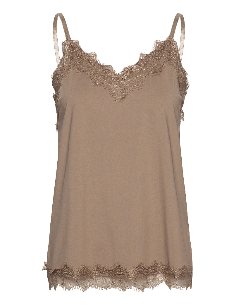 FREE/QUENT - FQBICCO-ST - Ärmellose tops - desert taupe - 1