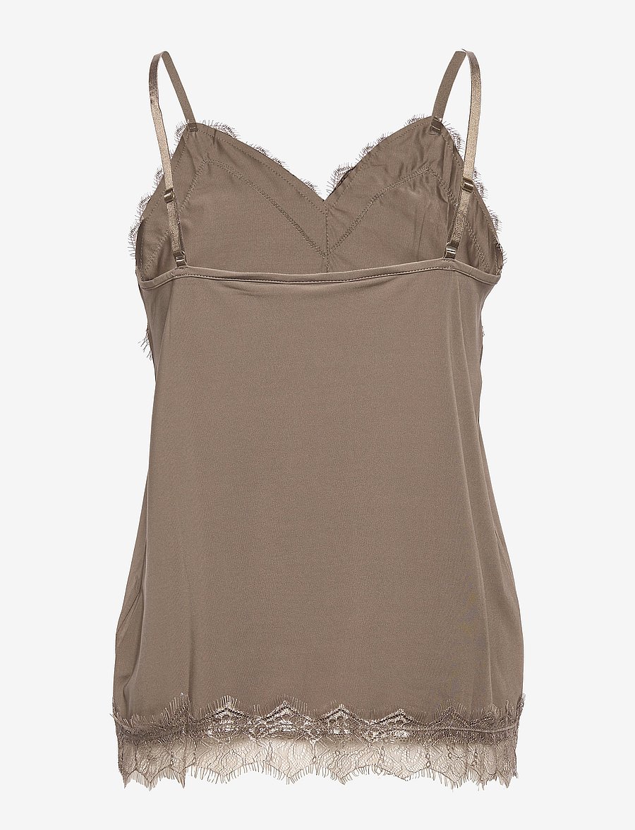 FREE/QUENT - FQBICCO-ST - Ärmellose tops - morel - 1