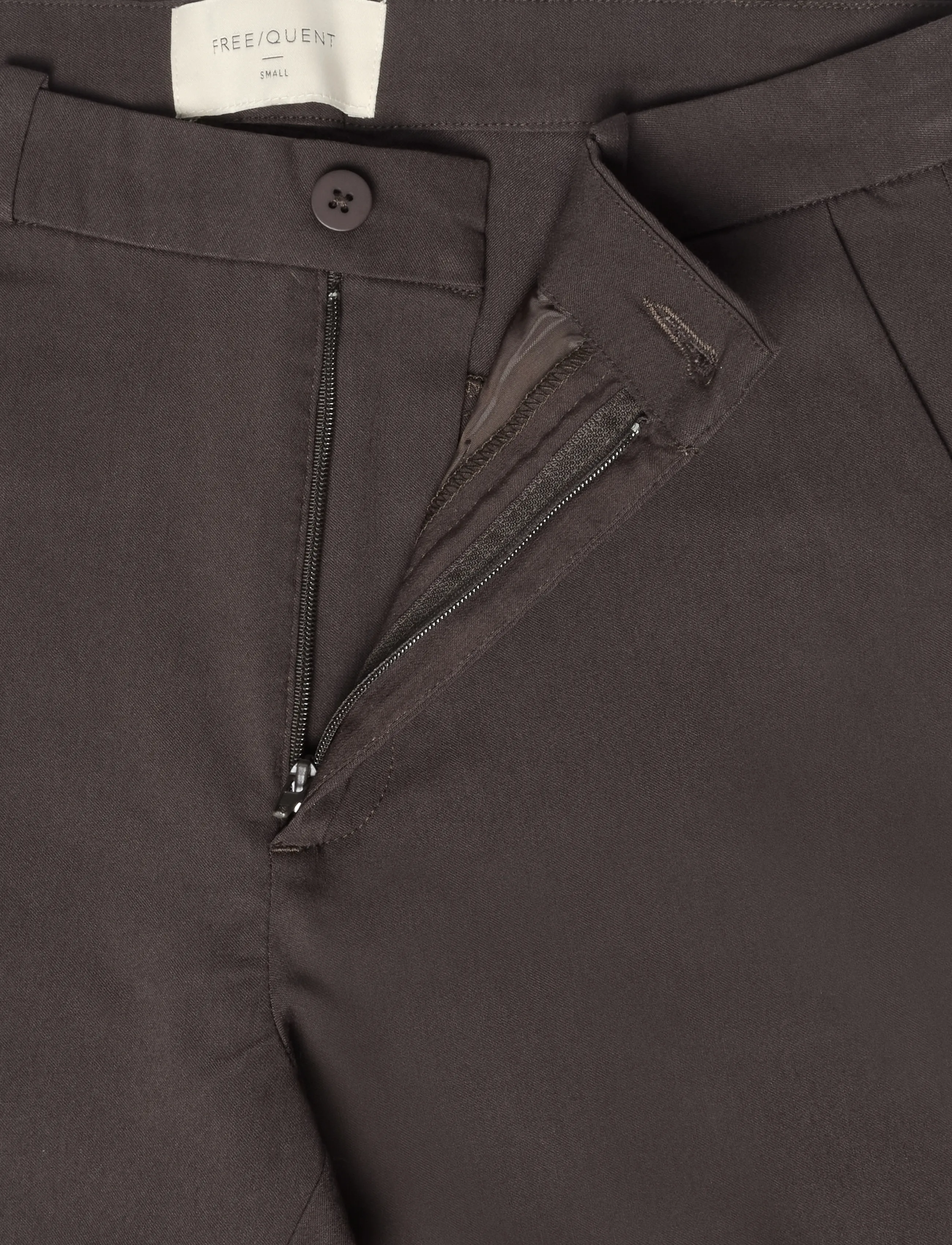 FREE/QUENT - FQSOLVEJ-ANKLE-PA - chinos - mole - 2
