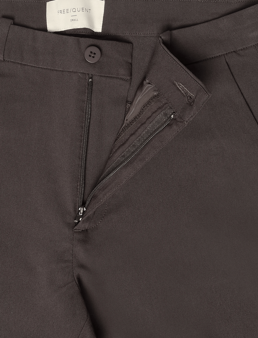 FREE/QUENT - FQSOLVEJ-ANKLE-PA - chinos - mole - 2