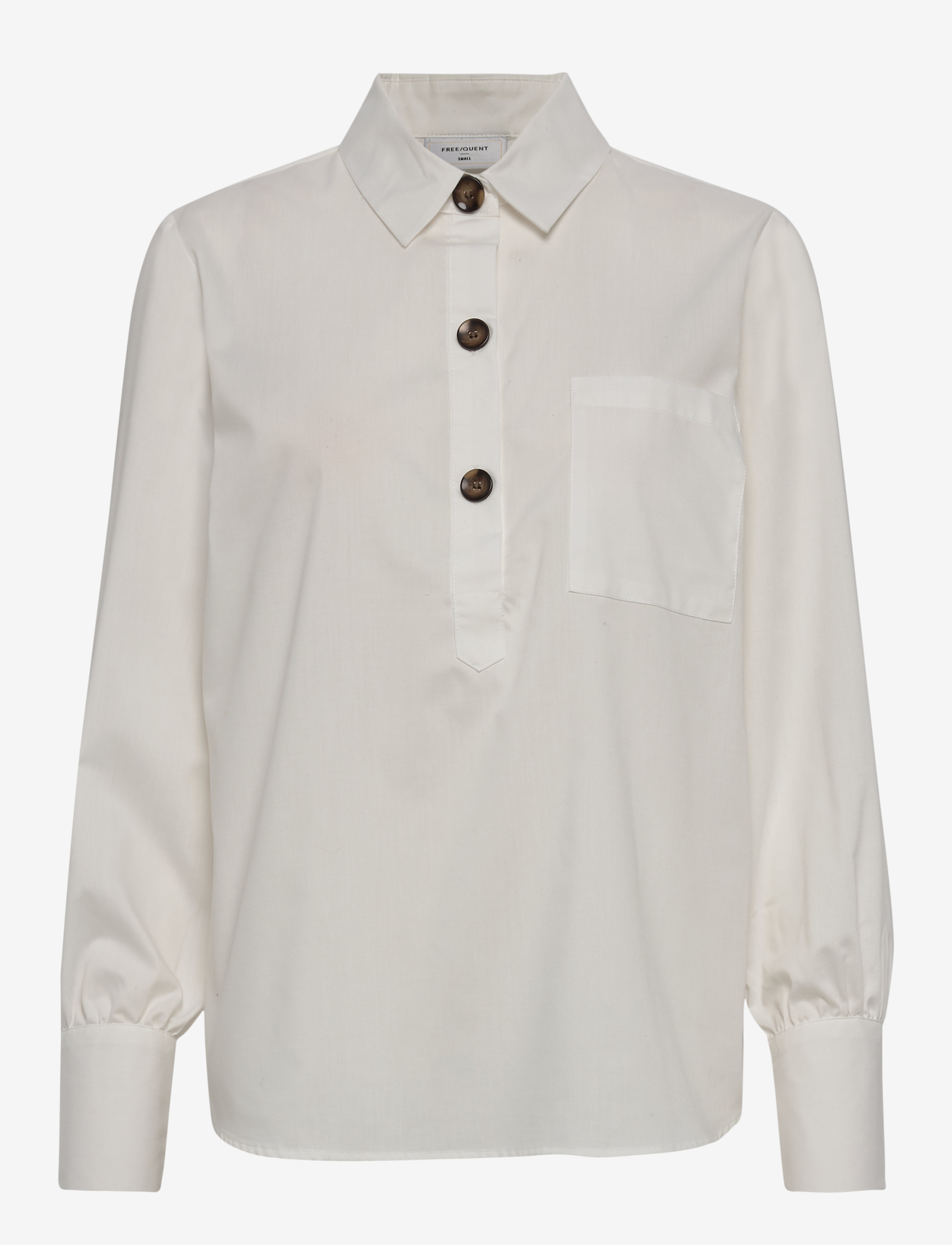 FREE/QUENT FQFLYNN-SH - Bluser & Skjorter - OFF-WHITE / cream
