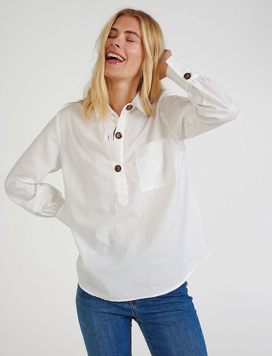 FREE/QUENT - FQFLYNN-SH - langärmlige hemden - off-white - 0