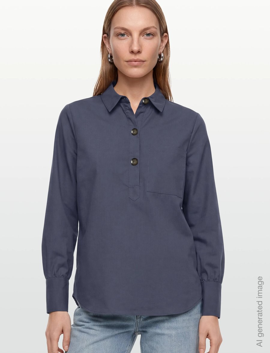 FREE/QUENT - FQFLYNN-SH - langärmlige hemden - vintage indigo - 3