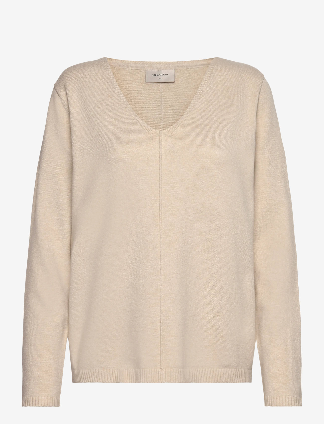 FREE/QUENT - Pullover - neulepuserot - moonbeam melange - 0