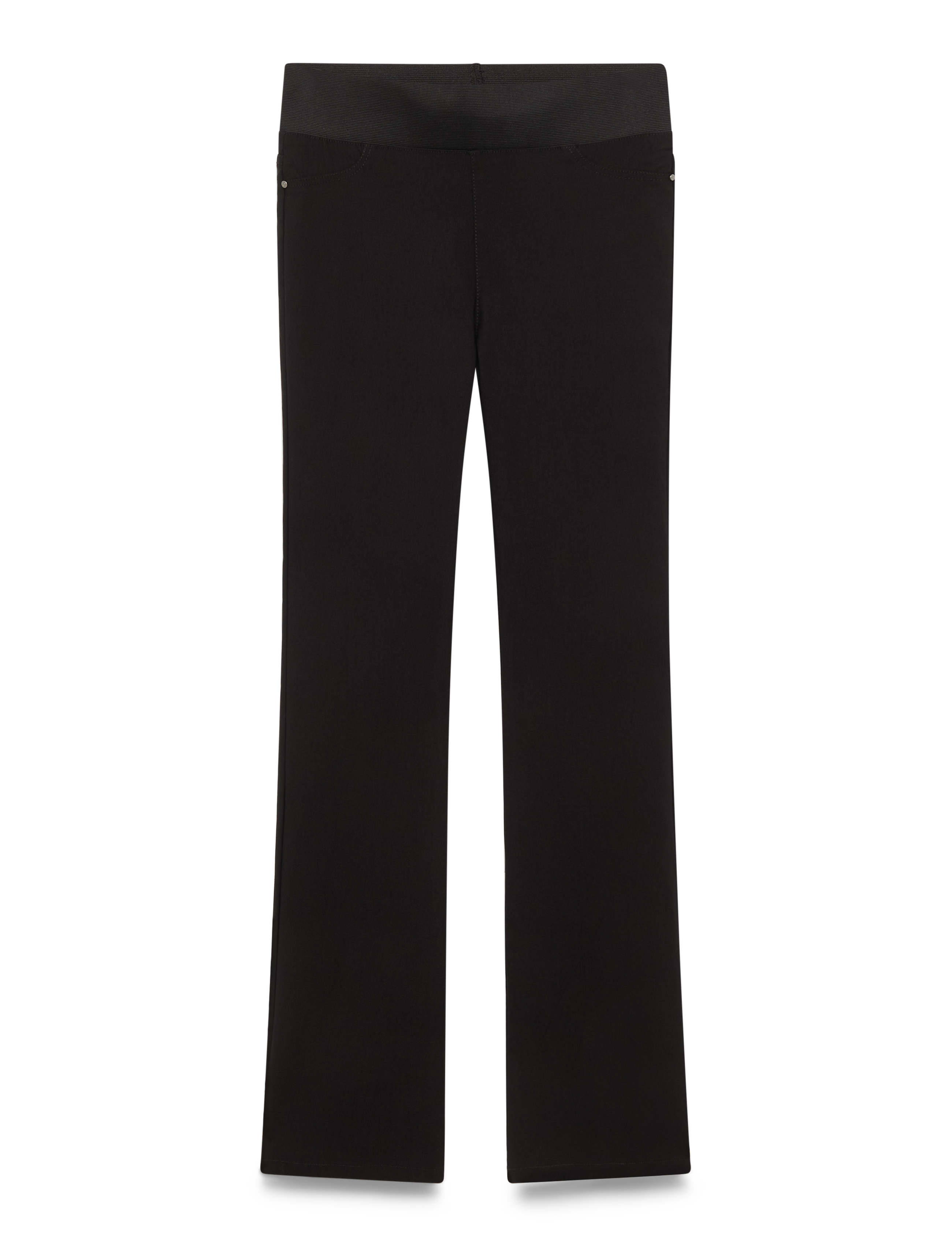 FREE/QUENT High-waisted bootcut pants - Clothing - BLACK / black