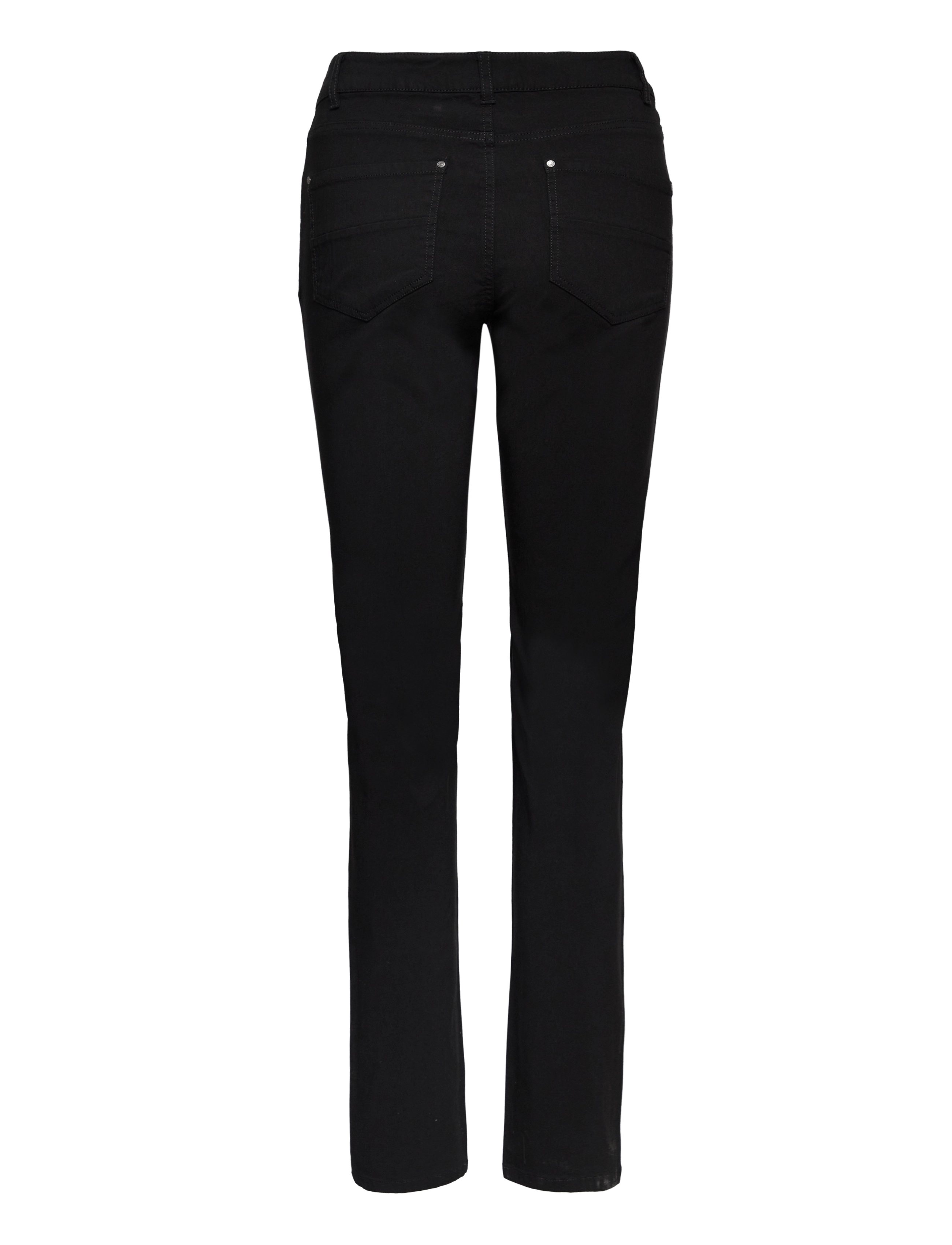 FREE/QUENT - FQADINA-PA-STRAIGHT-POWER - aðsniðnar buxur - black - 1