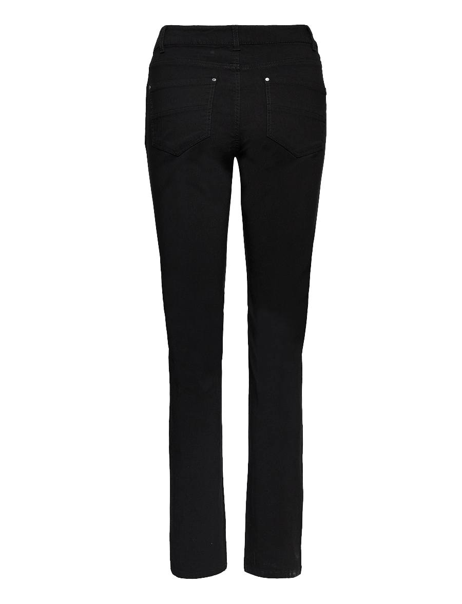 FREE/QUENT - FQADINA-PA-STRAIGHT-POWER - taisna piegriezuma bikses - black - 1