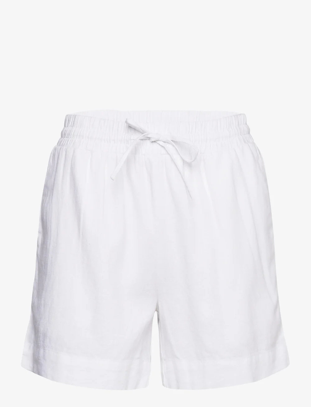 FREE/QUENT - FQLAVA-SHO - leinen-shorts - brilliant white - 1