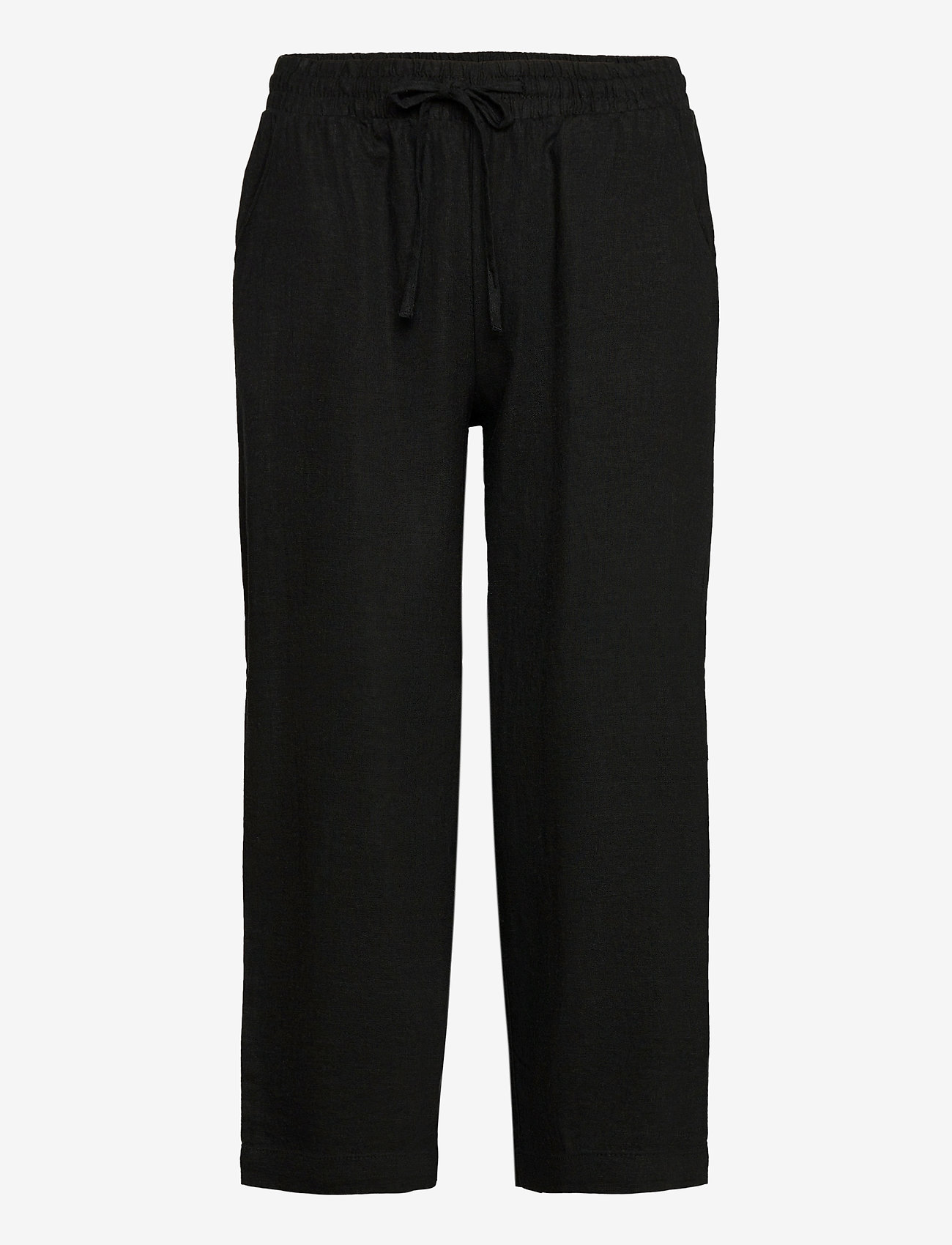 FREE/QUENT FQLAVA-PA-7/8 - Trousers - BLACK / black