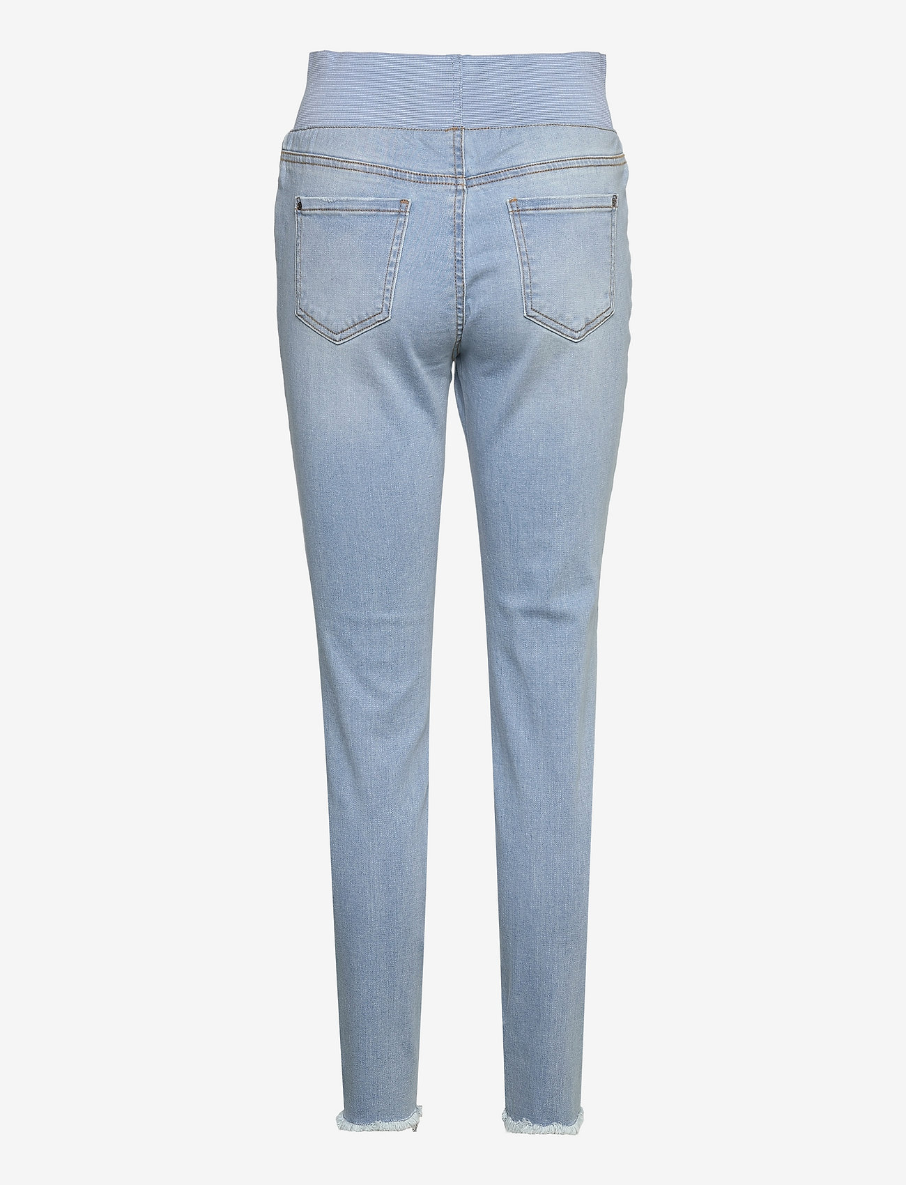 FREE/QUENT - FQSHANTAL-PA-ANKEL-BROKEN - slim jeans - bleached blue denim - 1