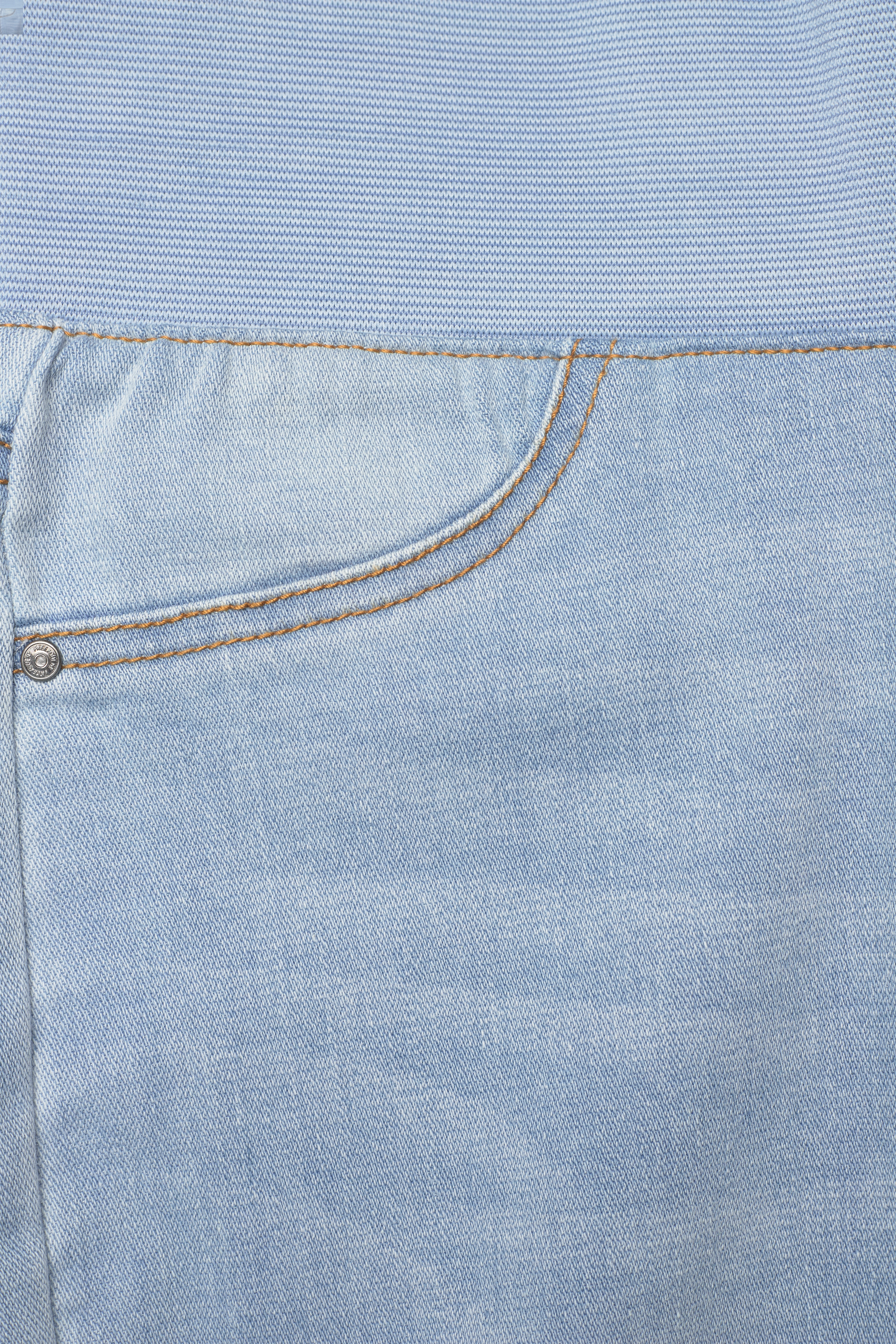 FREE/QUENT - FQSHANTAL-PA-ANKEL-BROKEN - laveste priser - bleached blue denim - 3