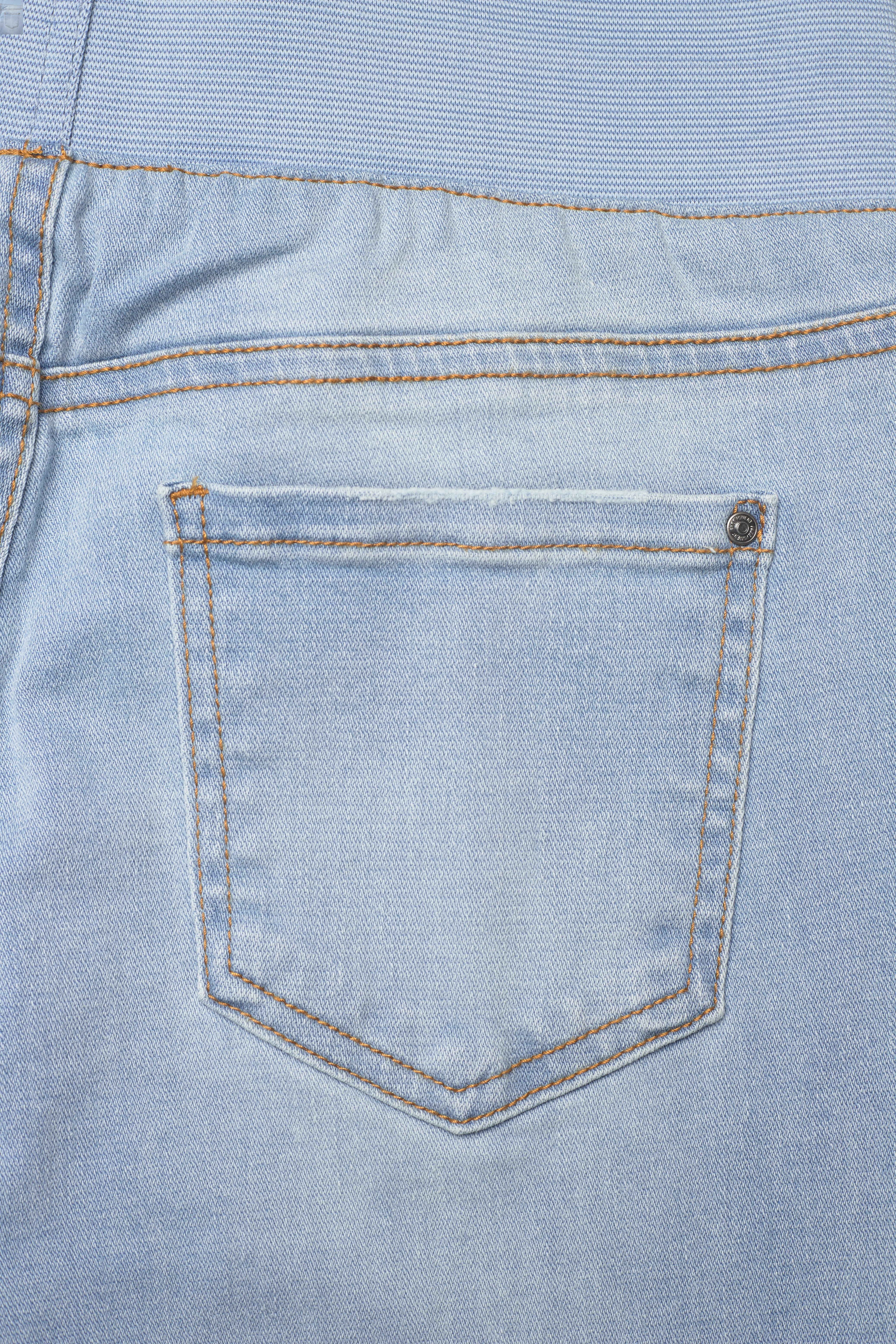 FREE/QUENT - FQSHANTAL-PA-ANKEL-BROKEN - laveste priser - bleached blue denim - 5