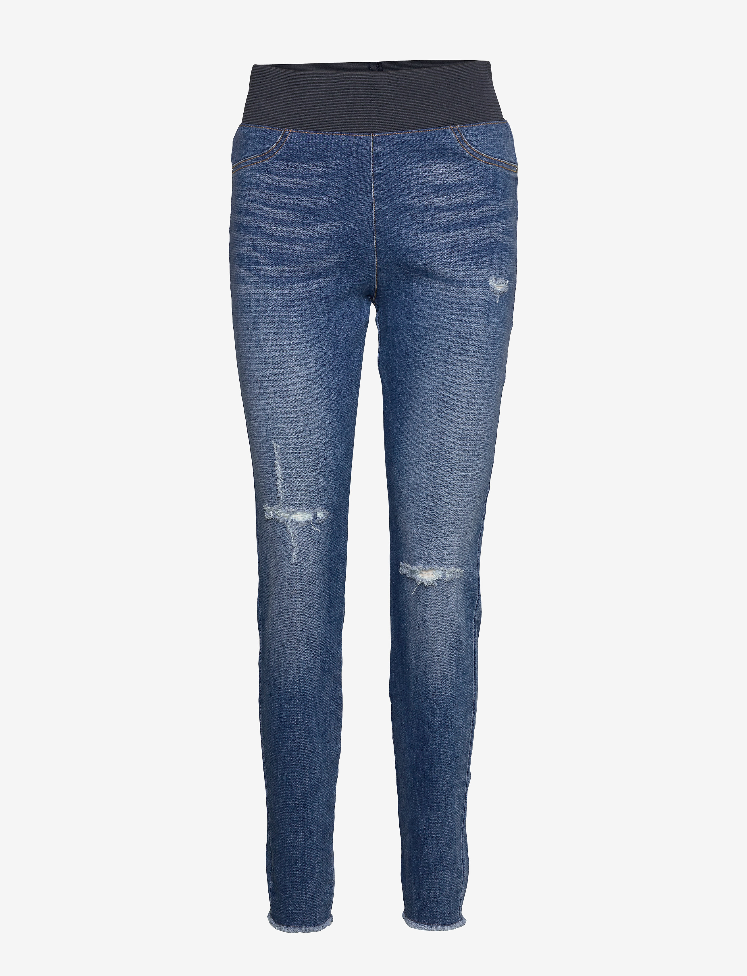 FREE/QUENT Fqshantal-Pa-Ankel-Broken, XXL, Blue, Jeans > Smalle, Dame