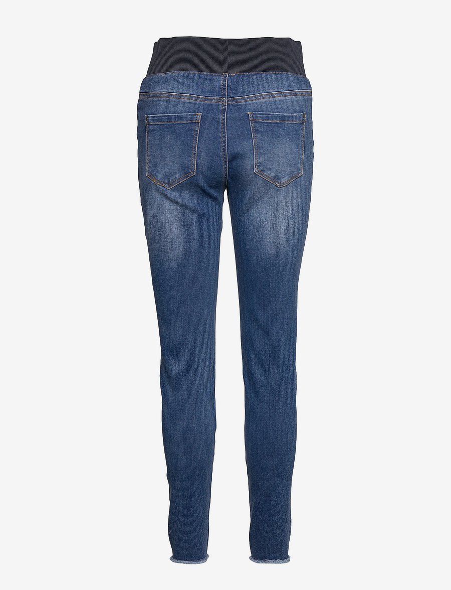 FREE/QUENT - FQSHANTAL-PA-ANKEL-BROKEN - slim-fit-jeans - medium blue - 1