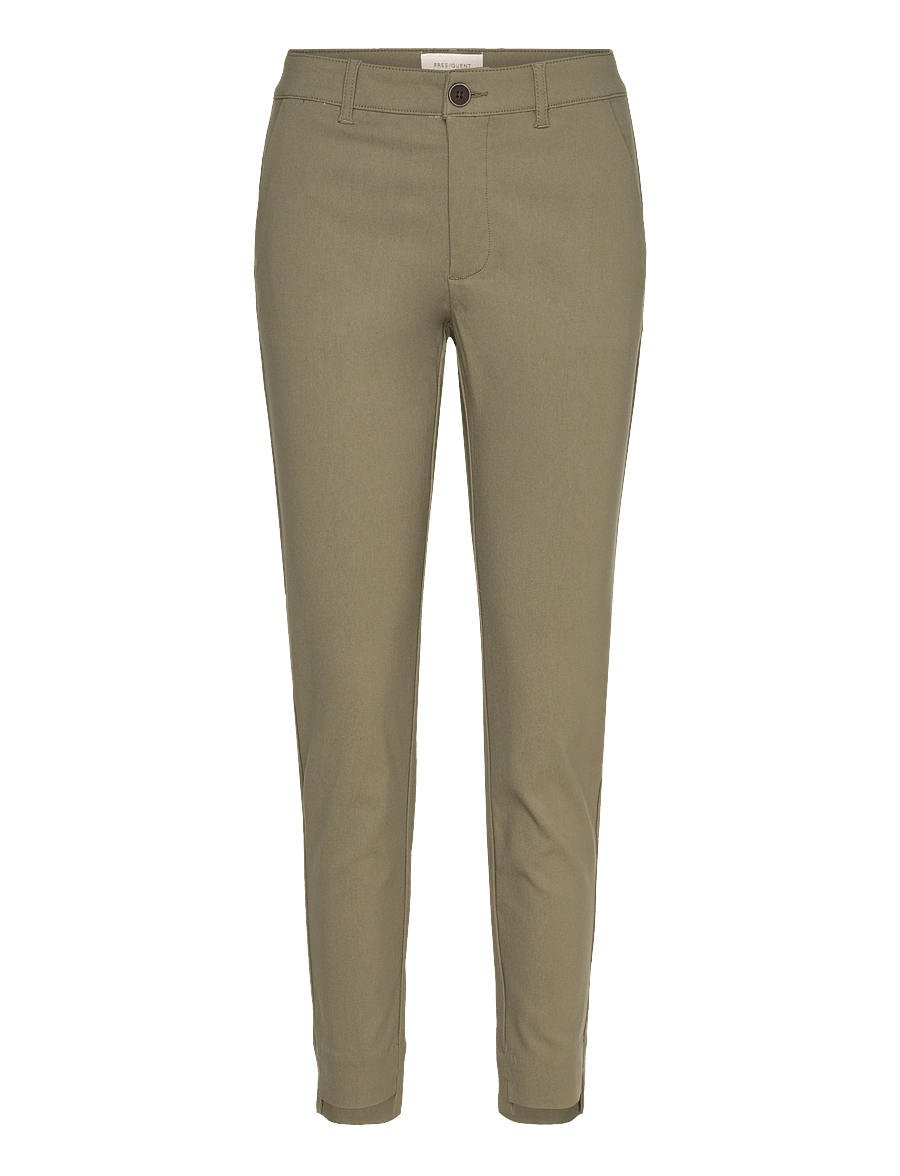 FREE/QUENT - FQREX-ANKLE-PA - slim fit-byxor - deep lichen green - 0