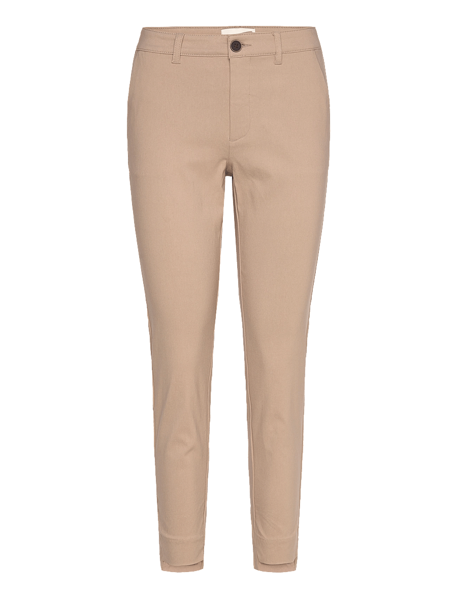 FREE/QUENT - FQREX-ANKLE-PA - slim fit trousers - silver mink - 0