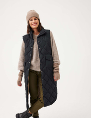FREE/QUENT - FQOLGA-WA - quilted vests - black - 3