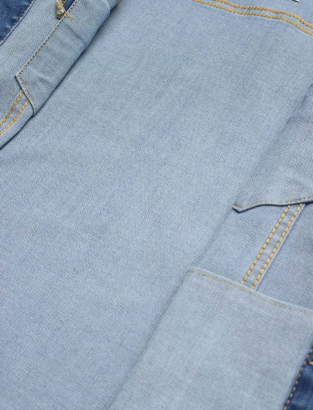 FREE/QUENT - Denim jacket from Freequent in a soft material. The jacket has a simple silhouet - jeansjackor - medium blue denim - 5