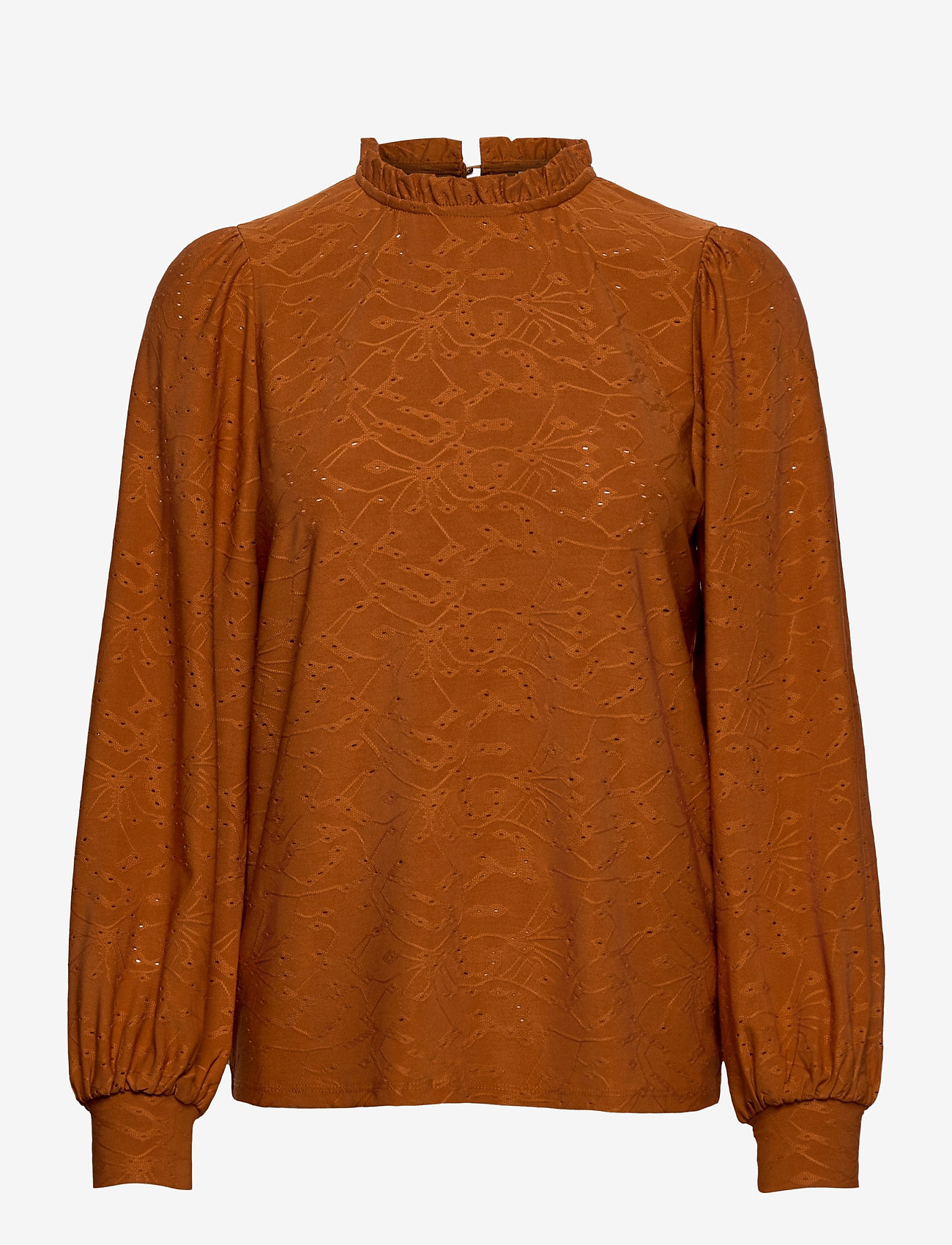 FREE/QUENT - FQBLOND-LS-BL - caramel café 18-1148 tcx - 0