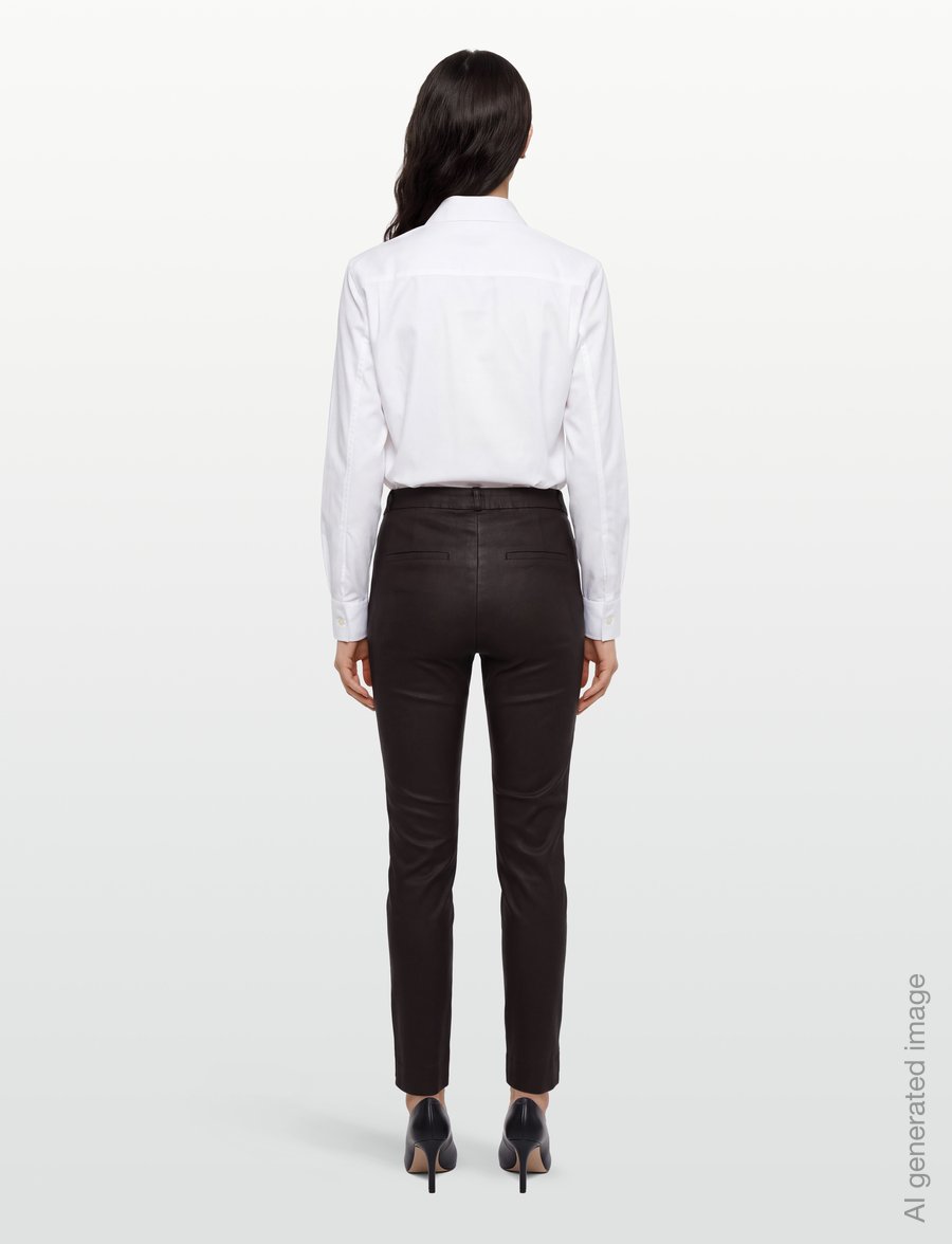 FREE/QUENT - FQSOLVEJ-ANKLE-PA-COOPER - slim fit bukser - mole - 4