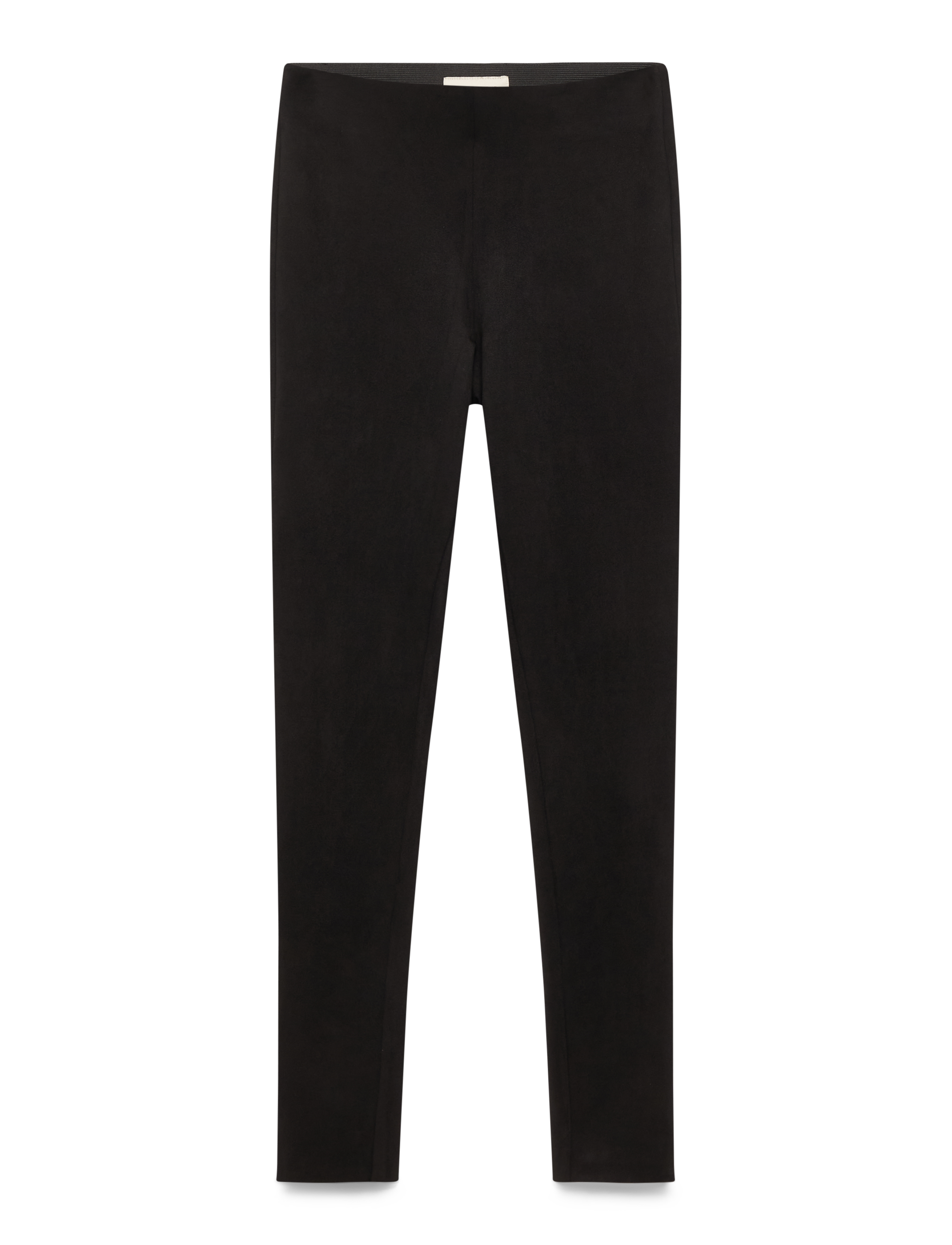 FREE/QUENT FQLEXIE-PA-SUEDE - Püksid - BLACK / black