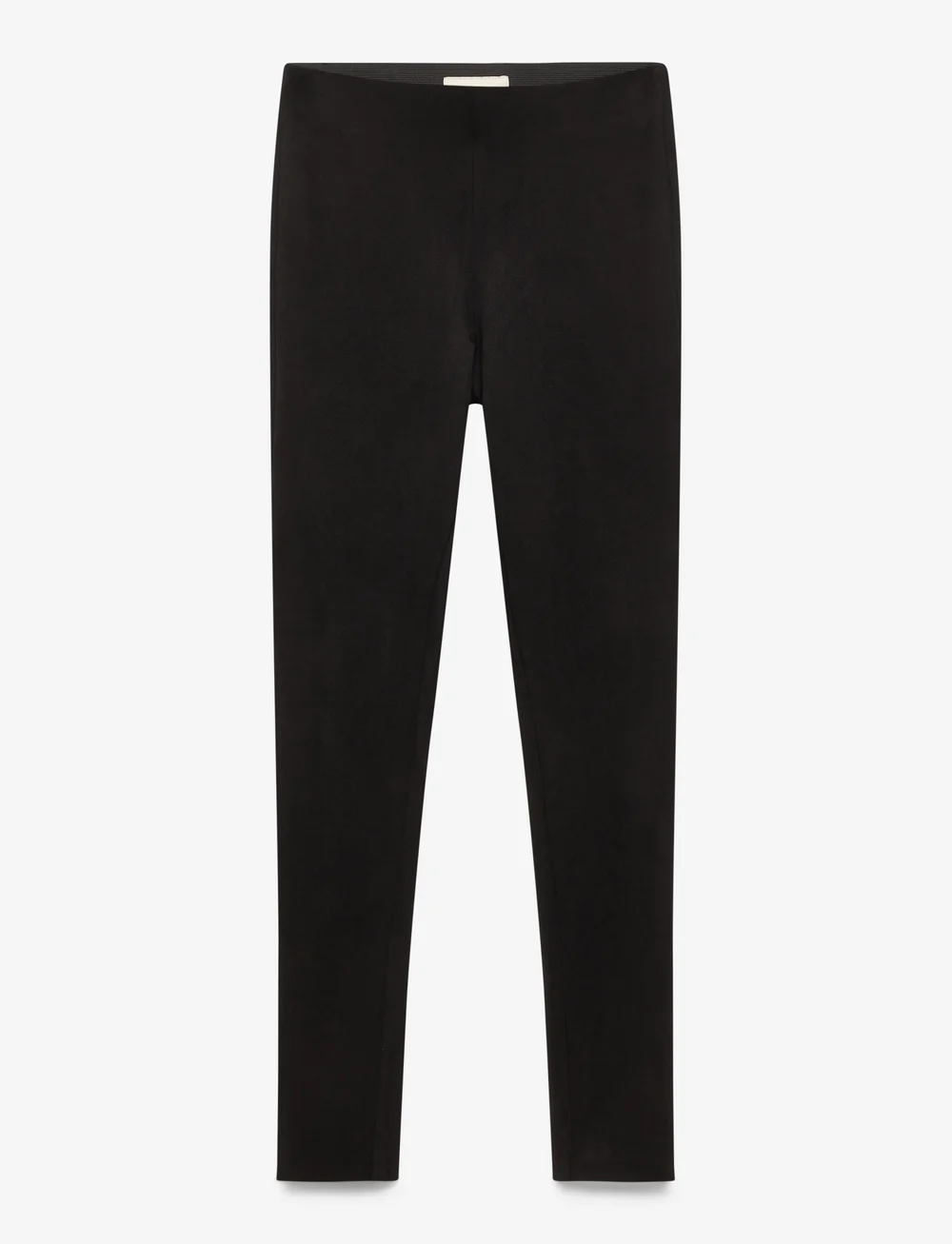 FREE/QUENT - FQLEXIE-PA-SUEDE - bukser med smalle ben - black - 1